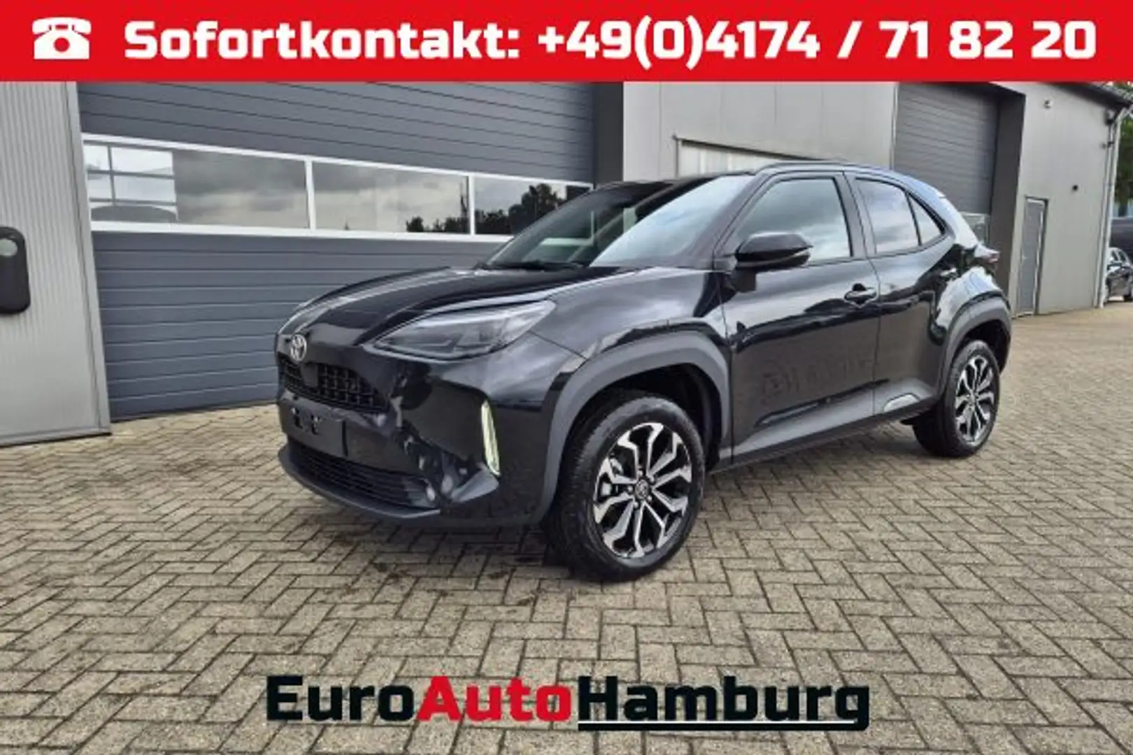 Toyota Yaris Cross 1.5VVT-iE 130PS Automatik Teamplayer Klimaau Schwarz - 1