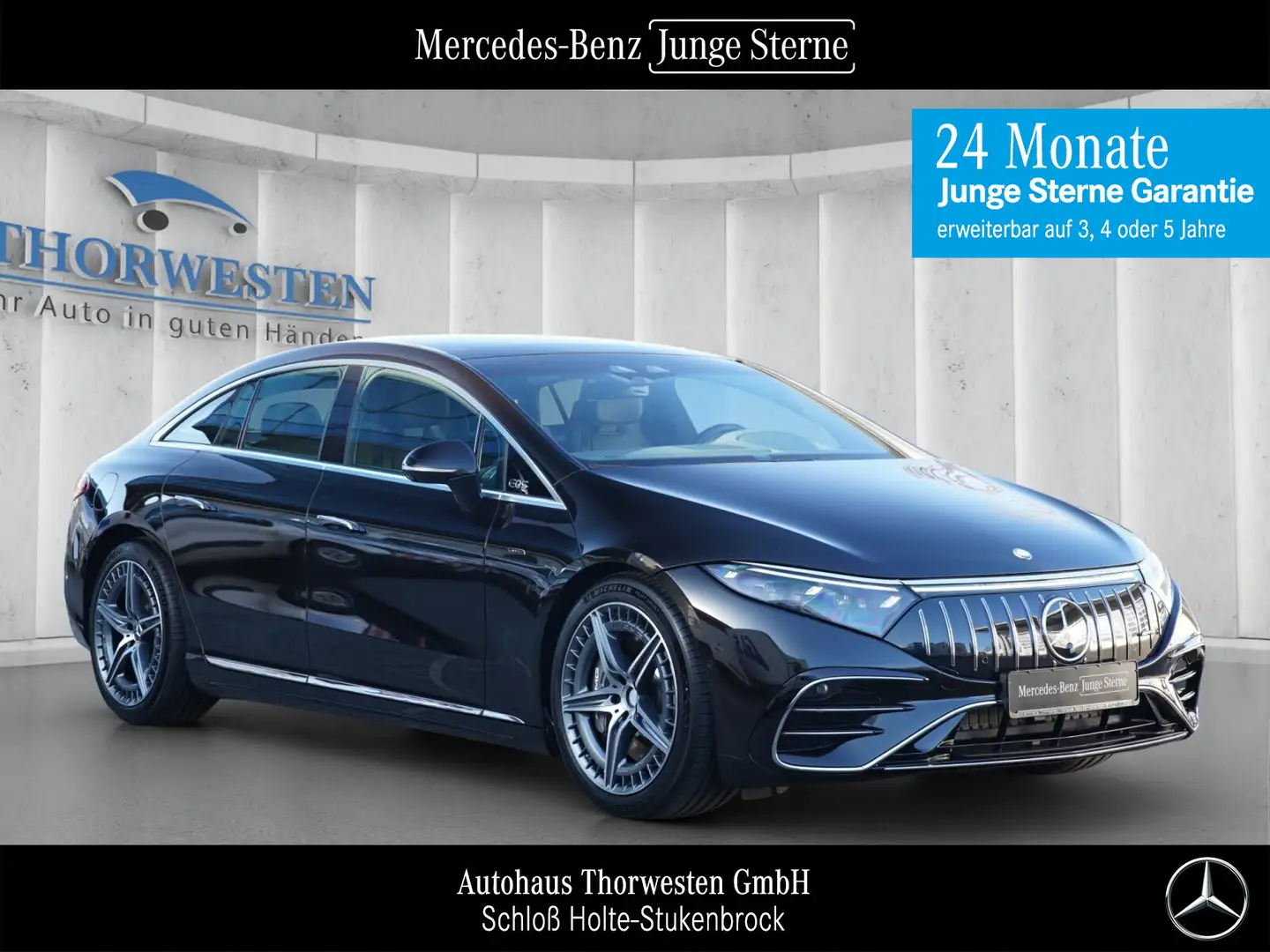 Mercedes-Benz EQS Mercedes-AMG EQS 53 4MATIC+ Pano Burmester Distro Schwarz - 1