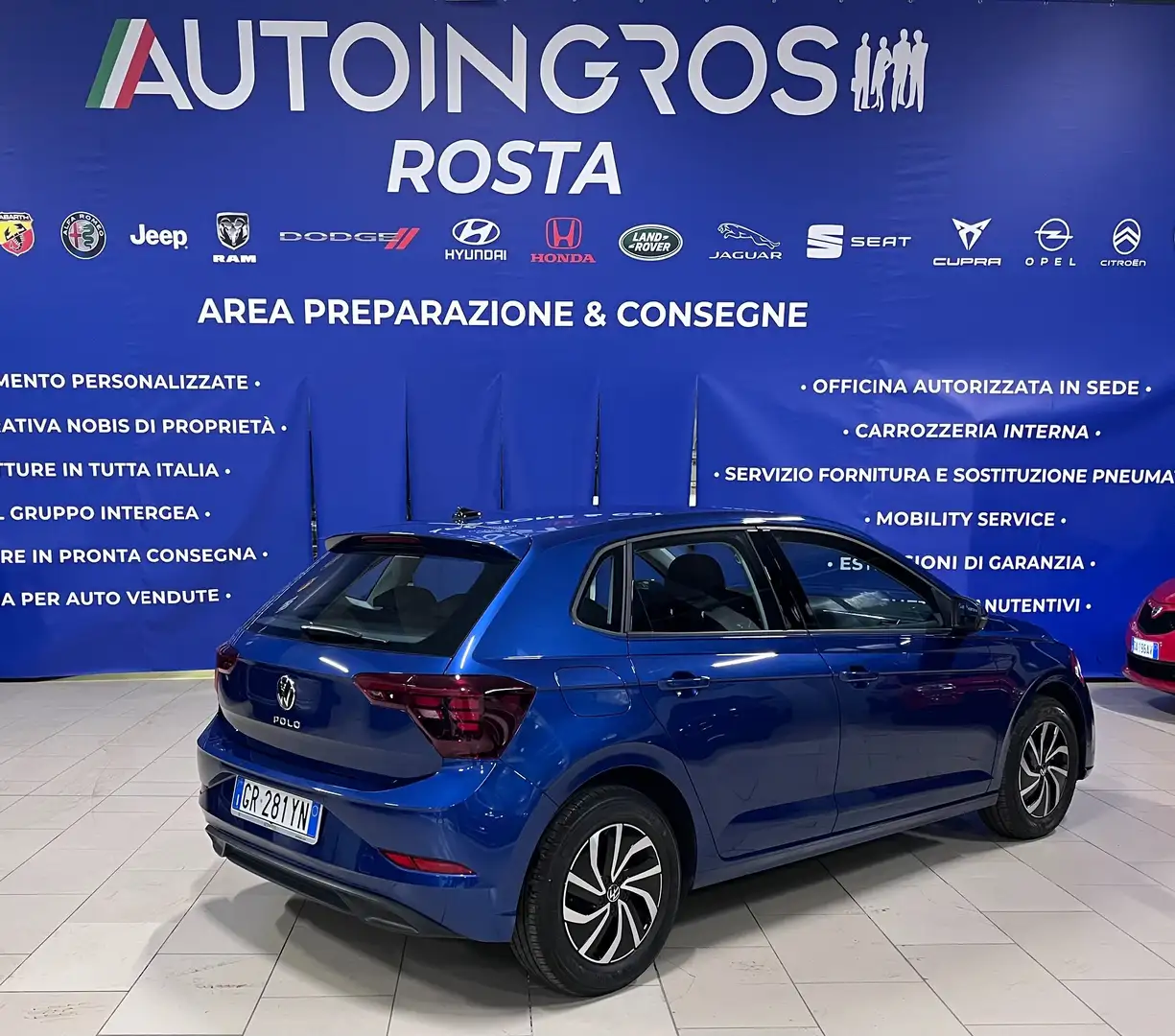 Volkswagen Polo 1.0 tsi Life 95cv mt FULL OPTIONAL USATO GARANTITO Blauw - 2