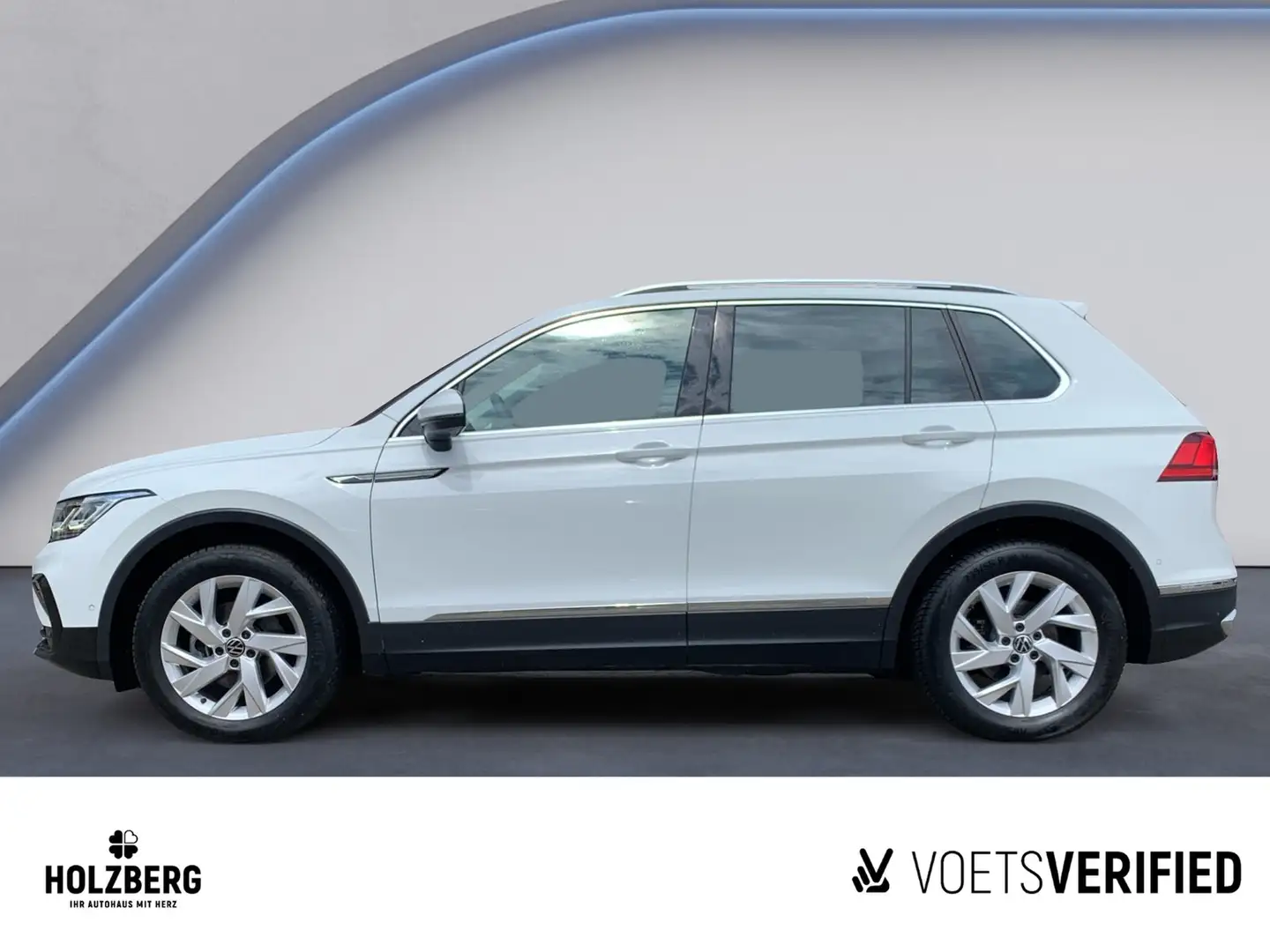 Volkswagen Tiguan (AX1)(07.2020->2024) Elegance LEDER+AHK+ACC+NAVI Weiß - 2