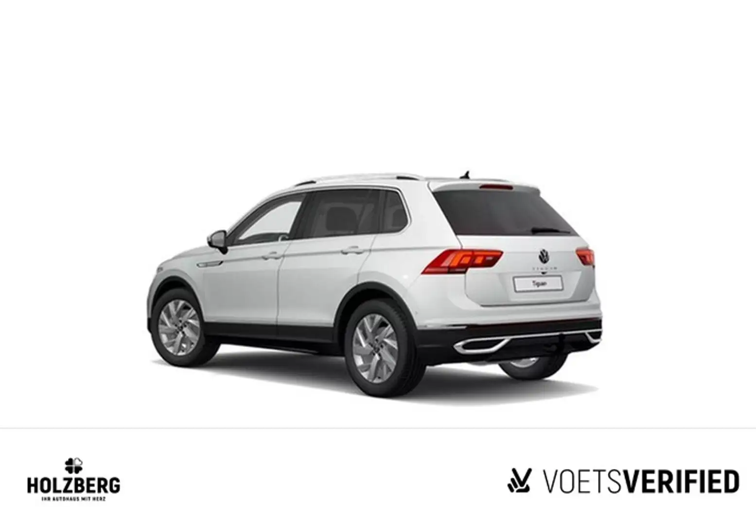 Volkswagen Tiguan Elegance 2.0 TDI DSG LEDER+AHK+ACC+NAVI Weiß - 2