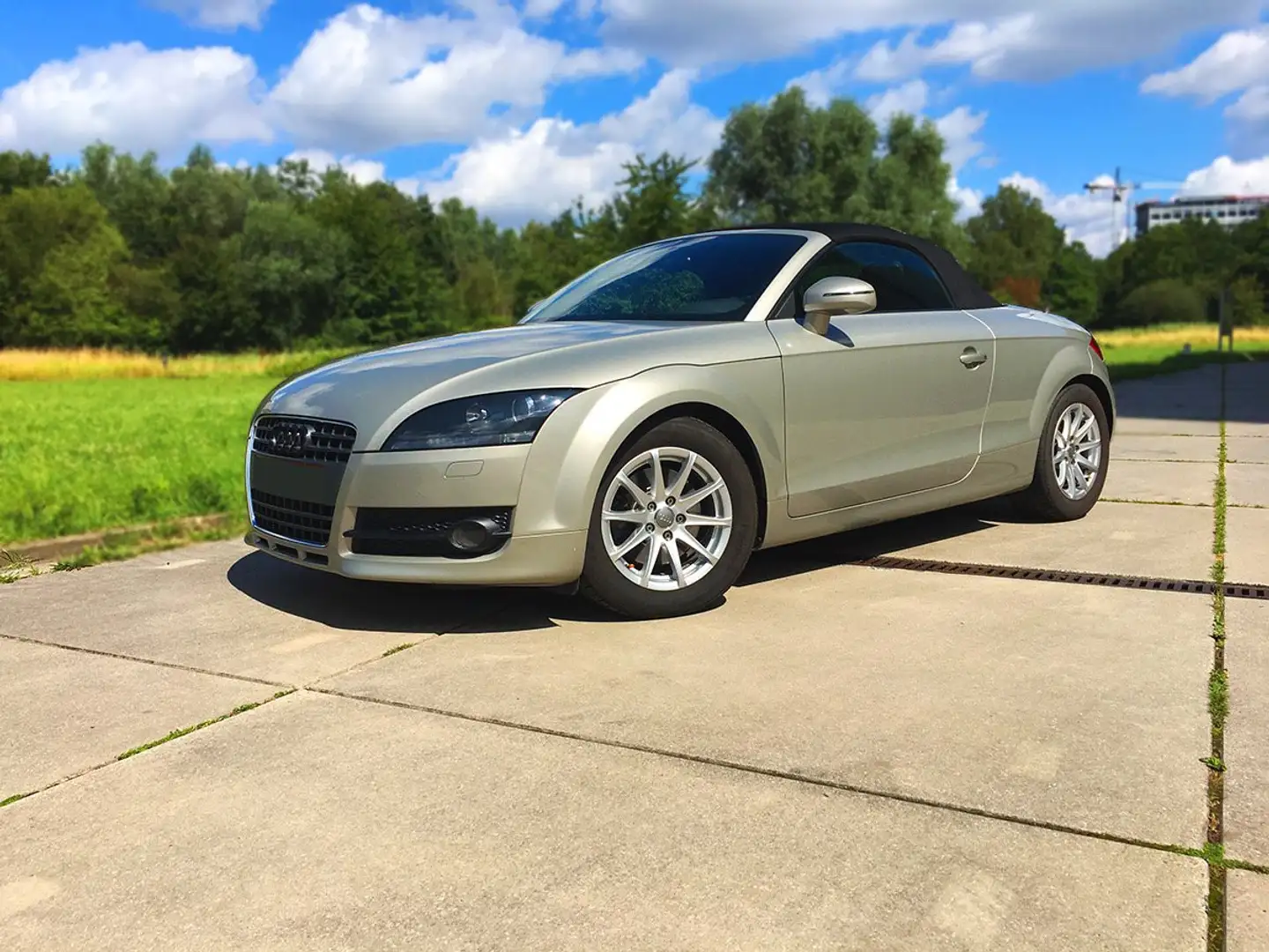 Audi TT TT Roadster 2.0 TFSI 200 S line Gris - 1