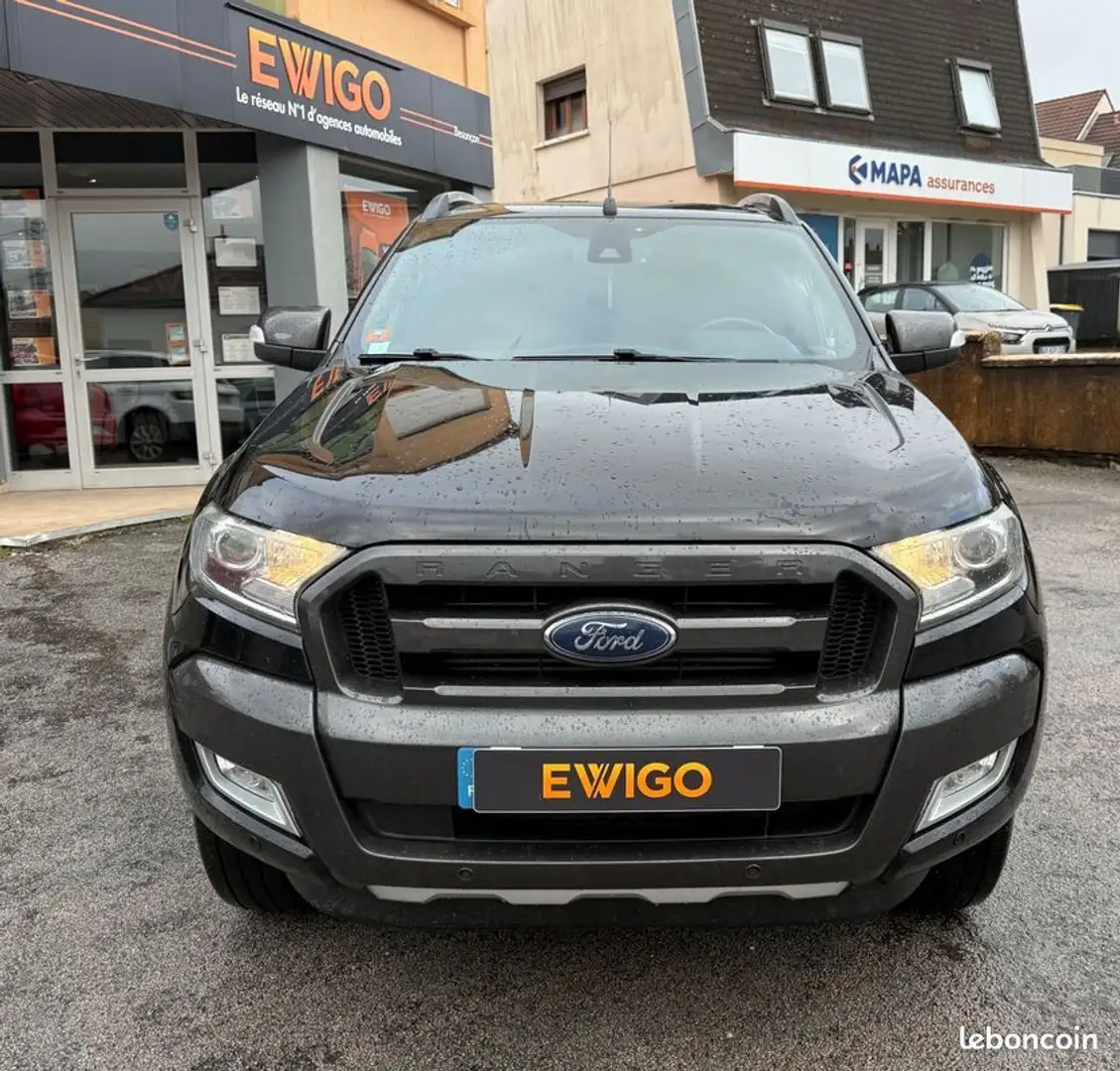Ford Ranger double cabine 3.2 tdci 200 ch wildtrak 4x4 Nero - 2