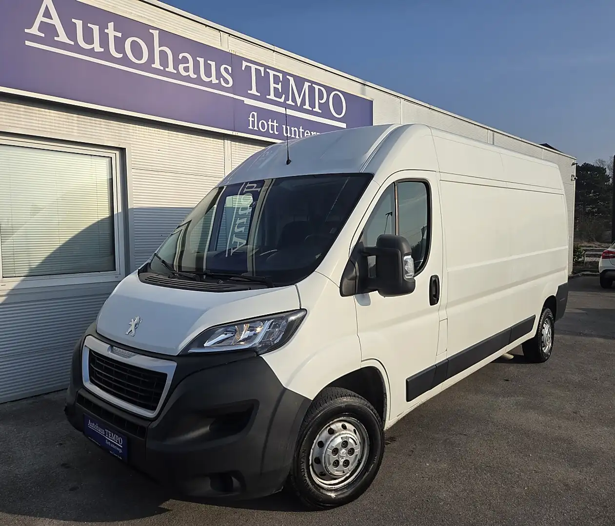 Peugeot Boxer Boxer 35 L3H2 BlueHDi 140 S&S --KLIMA/BLUETOOTH-- Weiß - 1