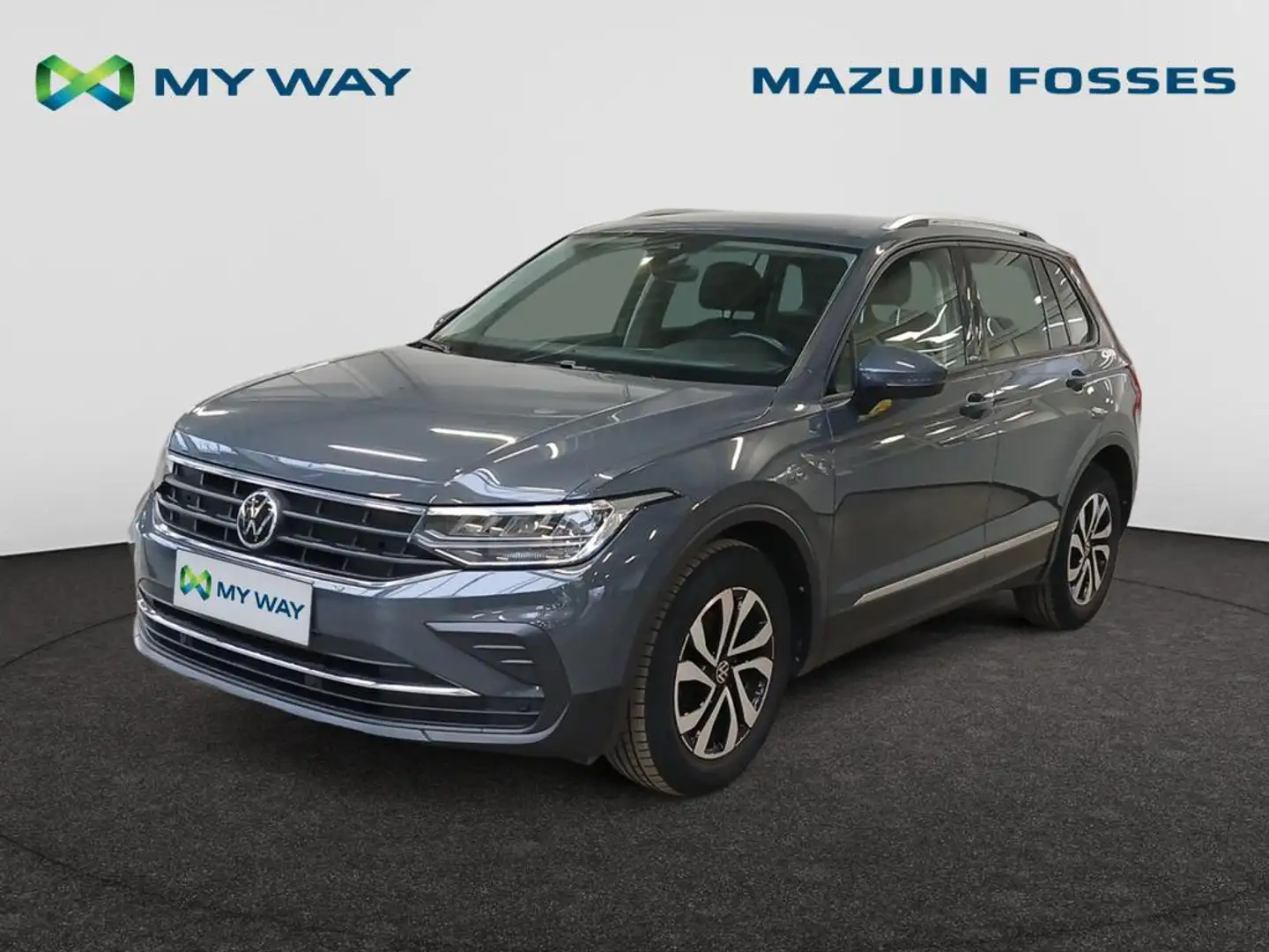 Volkswagen Tiguan Active 1.5 TSI ACT OPF 96 kW (130 ch) 6 vitesses m Grijs - 1
