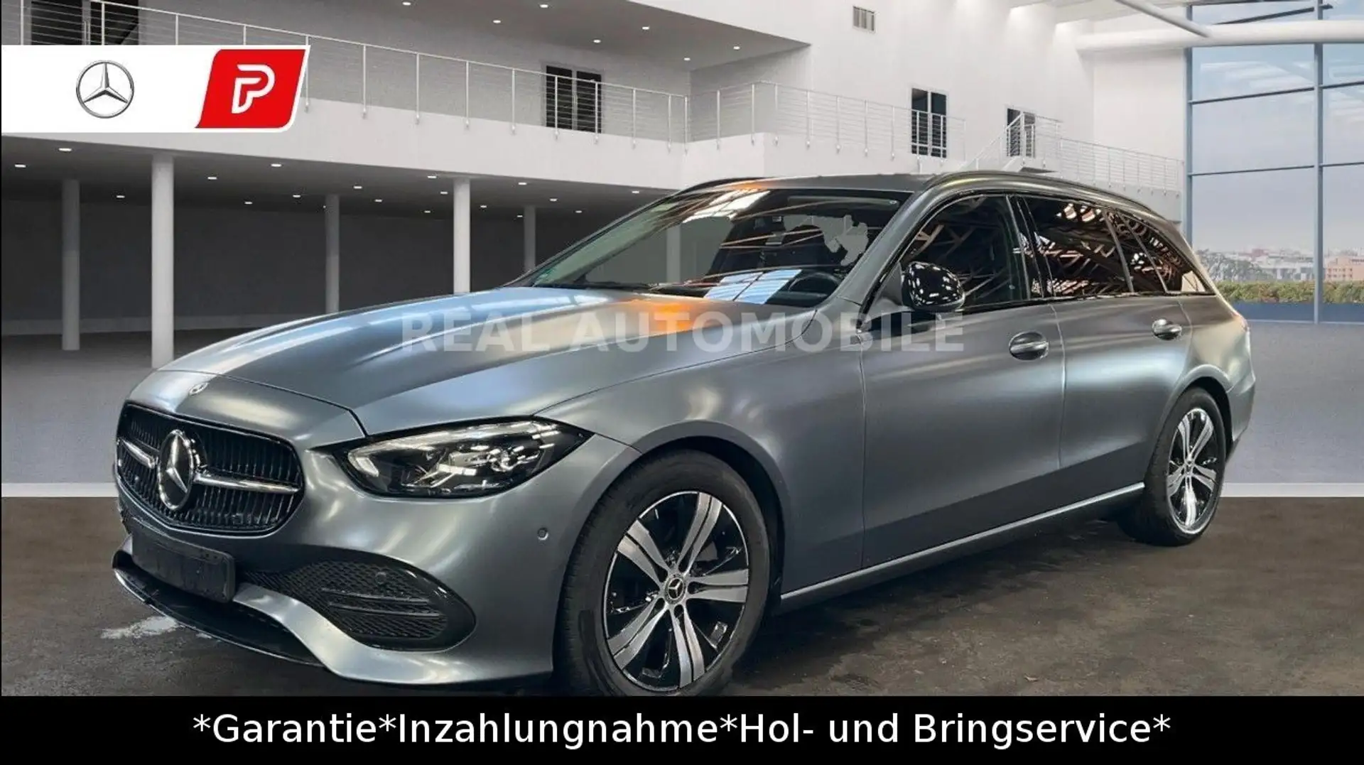 Mercedes-Benz C 220 T d 9G-TRONIC Avantgarde 1.HAND*TÜV NEU* Gris - 1