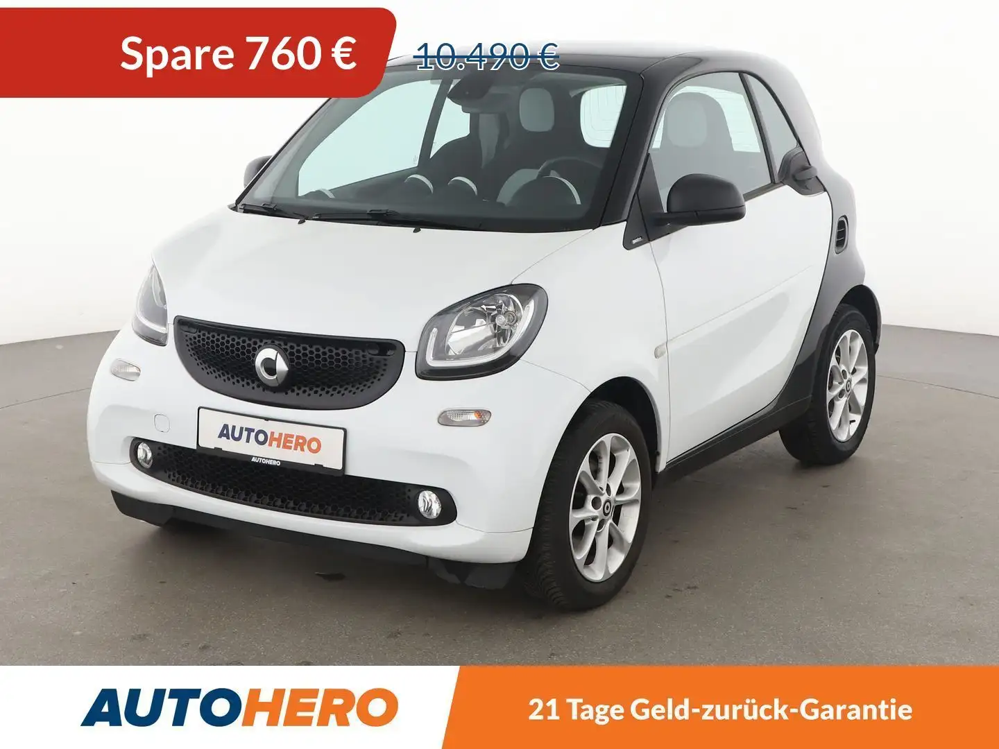smart forTwo 1.0 passion*SHZ*KLIMA*TEMPO*PANO*GARANTIE* Weiß - 1