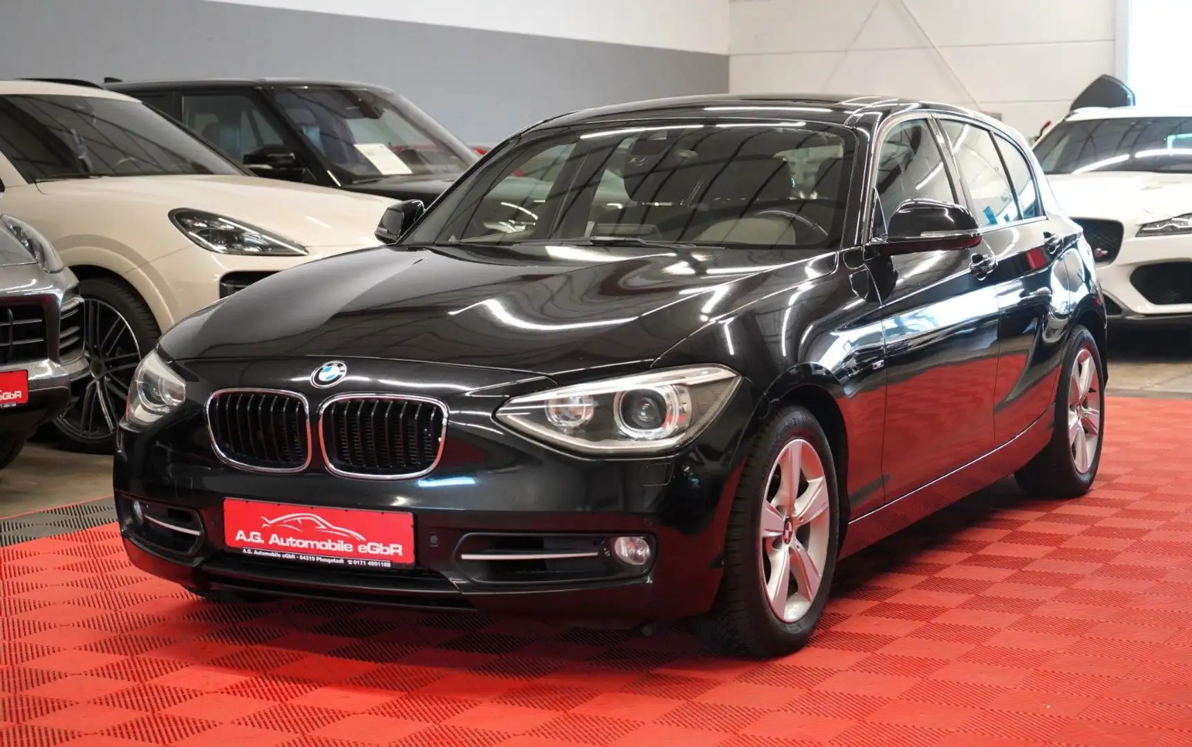 BMW 118 i F20 Lim Sport Line *3Hand*Rückfahrka*Klima* Schwarz - 1