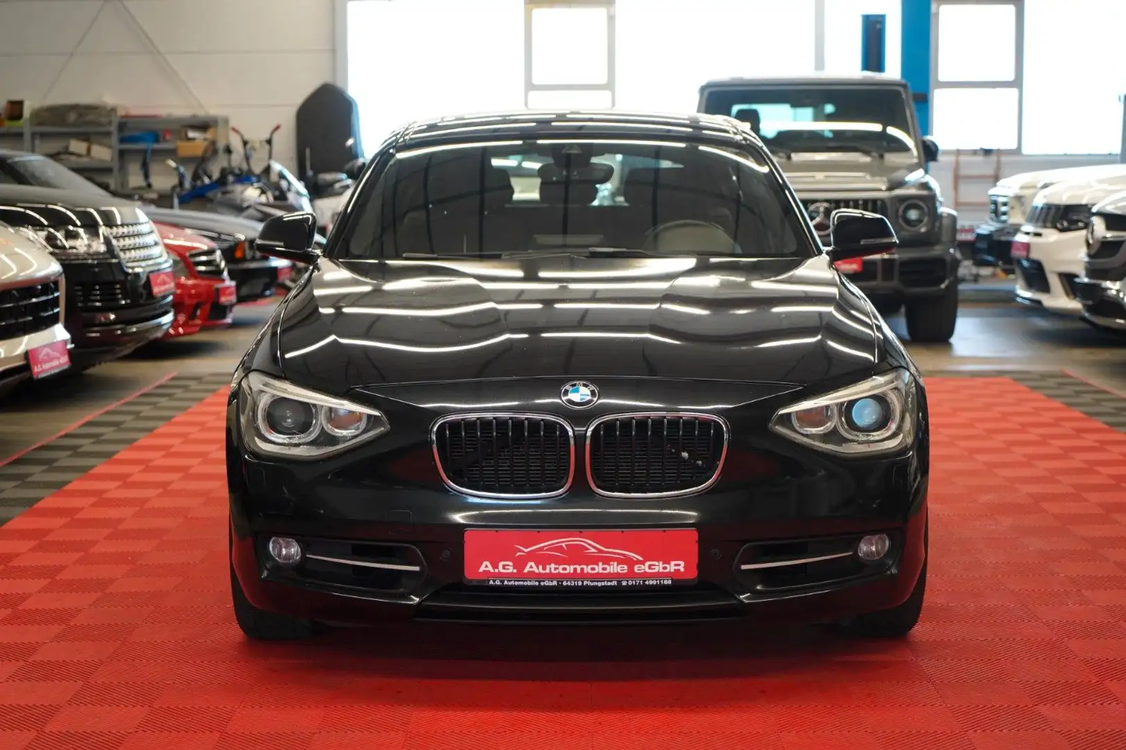 BMW 118 i F20 Lim Sport Line *3Hand*Rückfahrka*Klima* Schwarz - 2