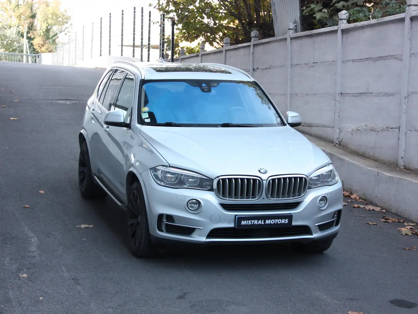 BMW X5 X5 xDrive40d 313 ch Exclusive A Gris - 2