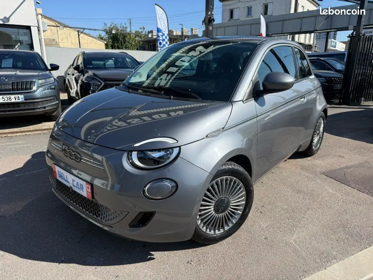 Fiat 500C 500e 95ch Icône « NEUF 68km » Gris - 1