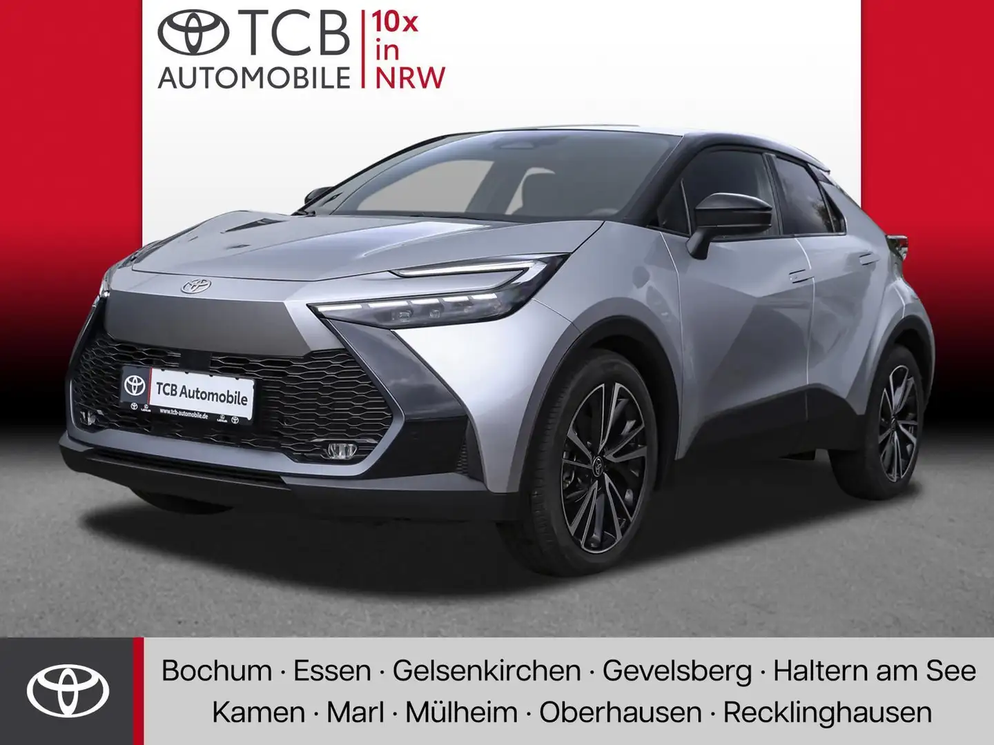 Toyota C-HR 2.0 Hybrid Lounge *JBL*CARPLAY*PANORAMADACH* Plateado - 1