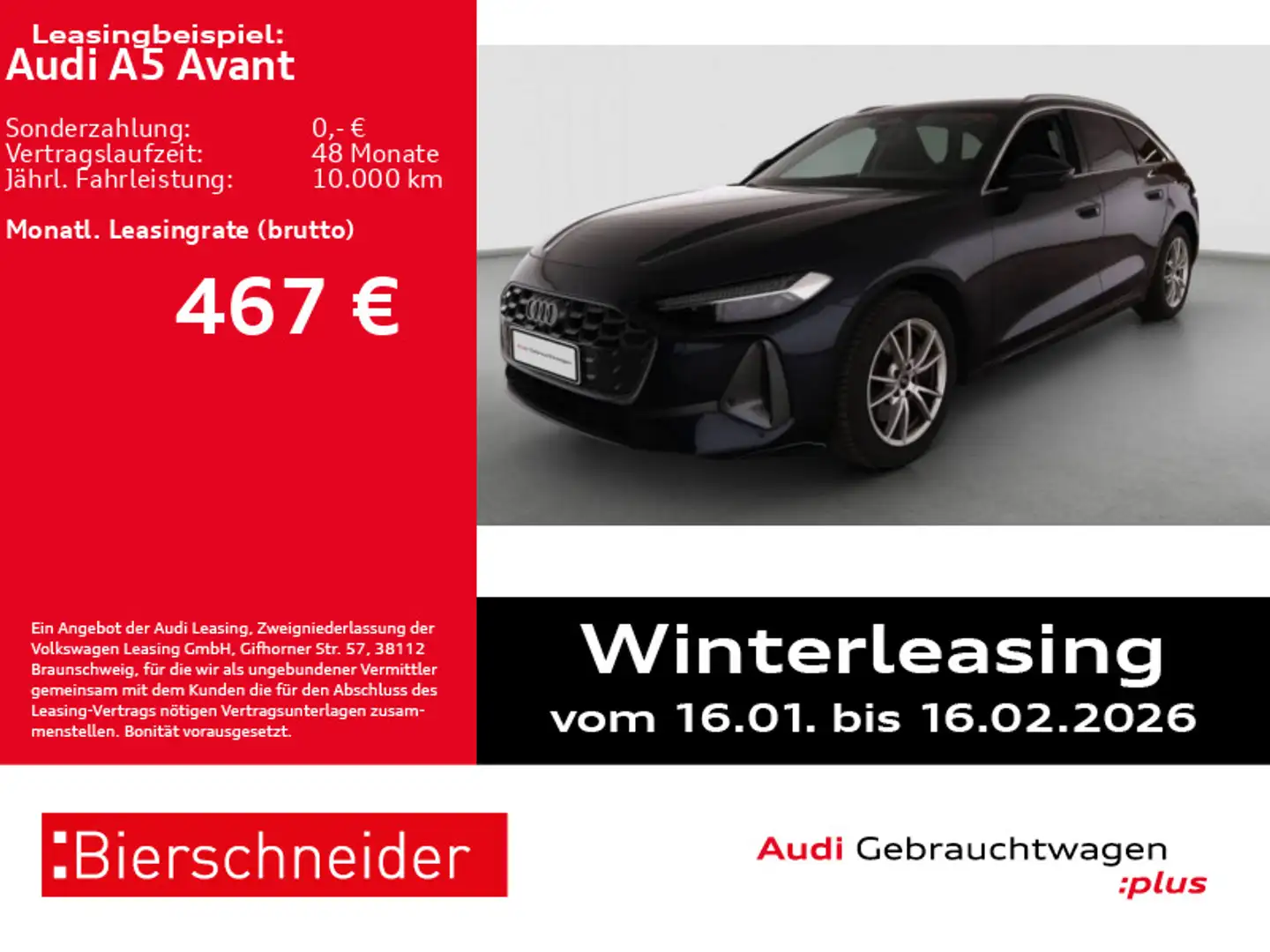 Audi A5 A5 Av TFSI qu advanced AHK LED ACC CAM Blau - 1