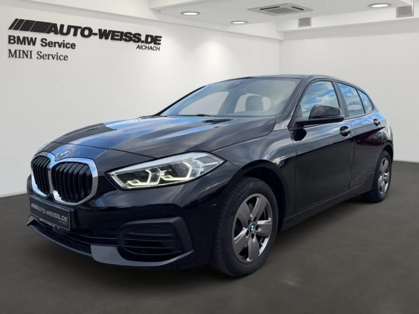 BMW 116 i AUT. +NAVI+LED+PDC+SHZ+DAB+MFL+BT+USB+WIFI Schwarz - 1