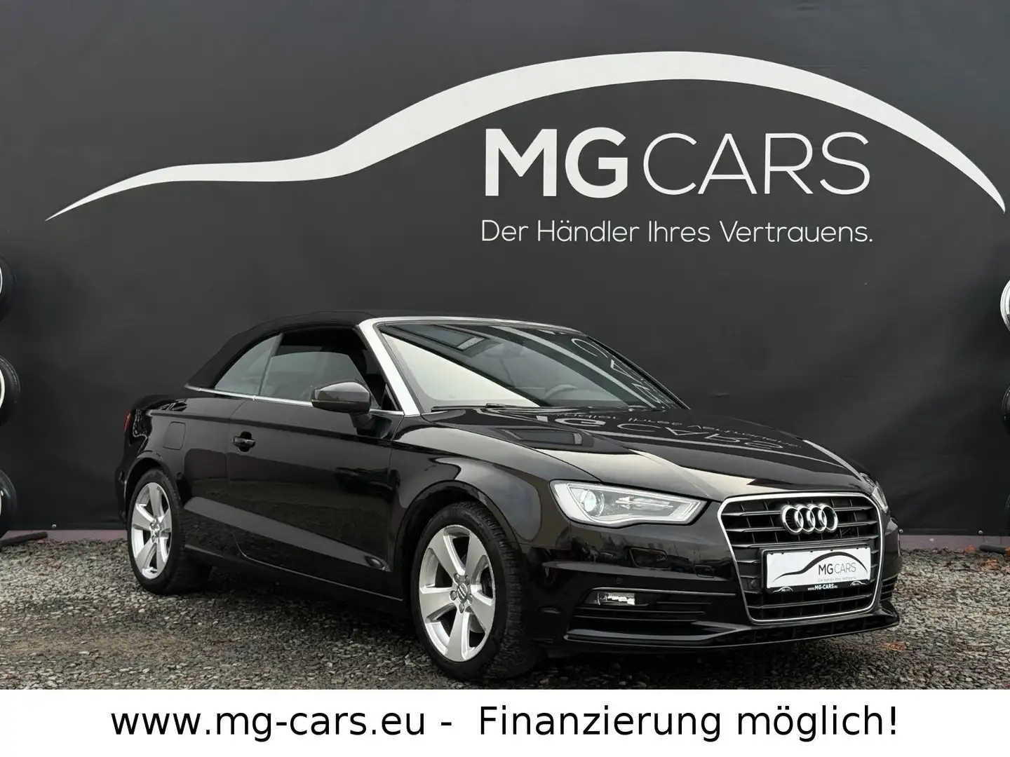 Audi A3 2.0 TDI~Cabriolet~Vollleder~Navi~Xenon~Top! Schwarz - 2