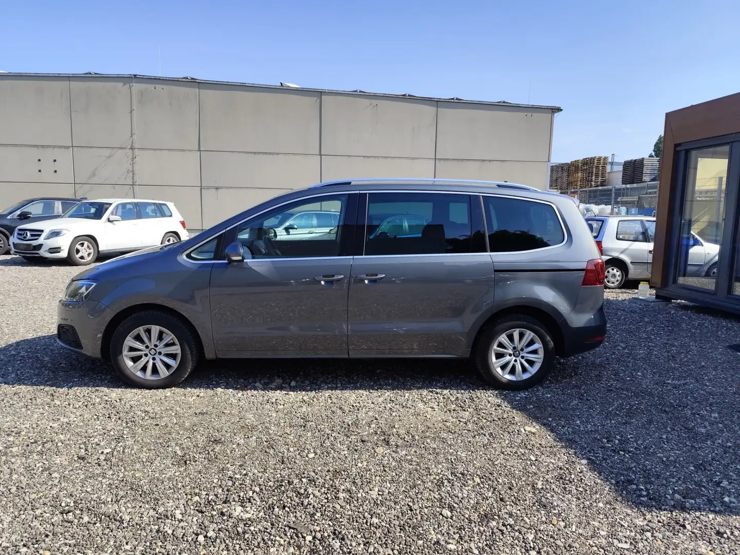 SEAT Alhambra Executive 2,0 TDI 7Sitzer elek Schiebe Serviceheft Gris - 2