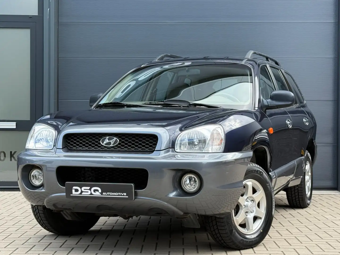 Hyundai SANTA FE 2.0i-16V Club Edition Blauw - 1