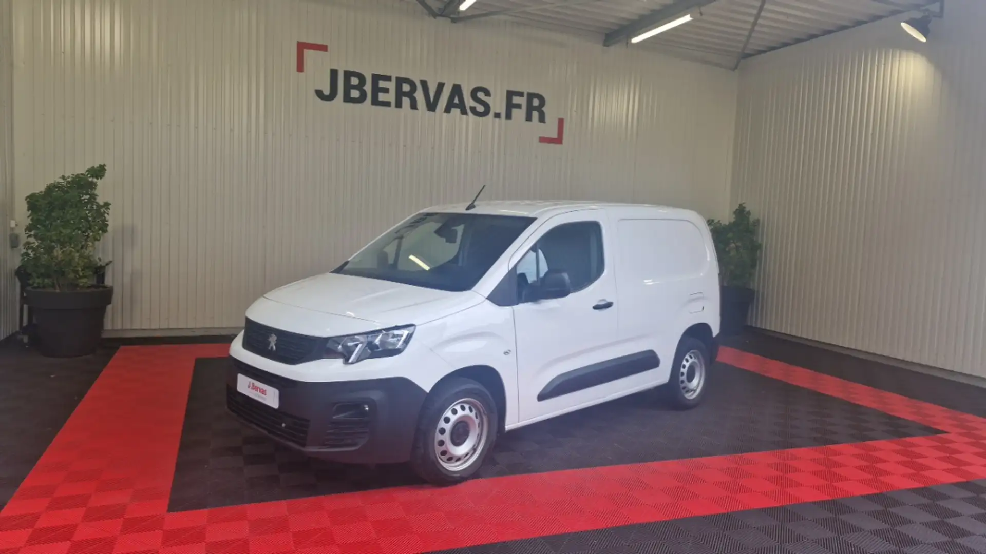 Peugeot Partner STANDARD 1000 KG BLUEHDI 130 SS EAT8 ASPHALT Blanc - 1