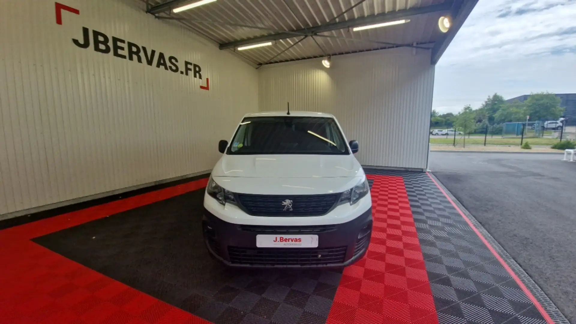 Peugeot Partner STANDARD 1000 KG BLUEHDI 130 SS EAT8 ASPHALT Blanc - 2