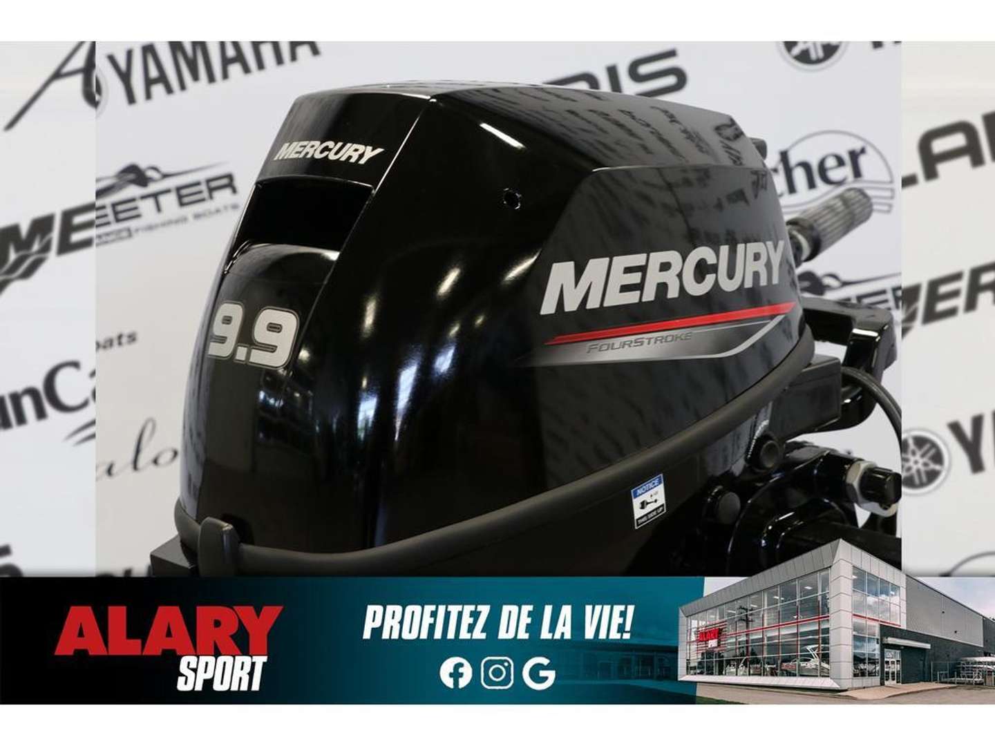 2026 Mercury 9.9ELH 4S PIED LONG (20 POUCES) | $ 3,899 | Gasoline Outboard Motor – 4 Stroke for sale by Centre du Sport Alary | St-Jérôme, QC