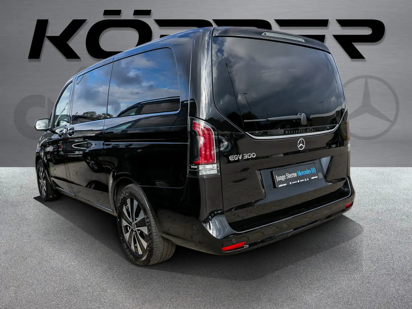 Mercedes-Benz EQV 300 L 7-Sitzer Distronic Kamera Navi LED Noir - 2