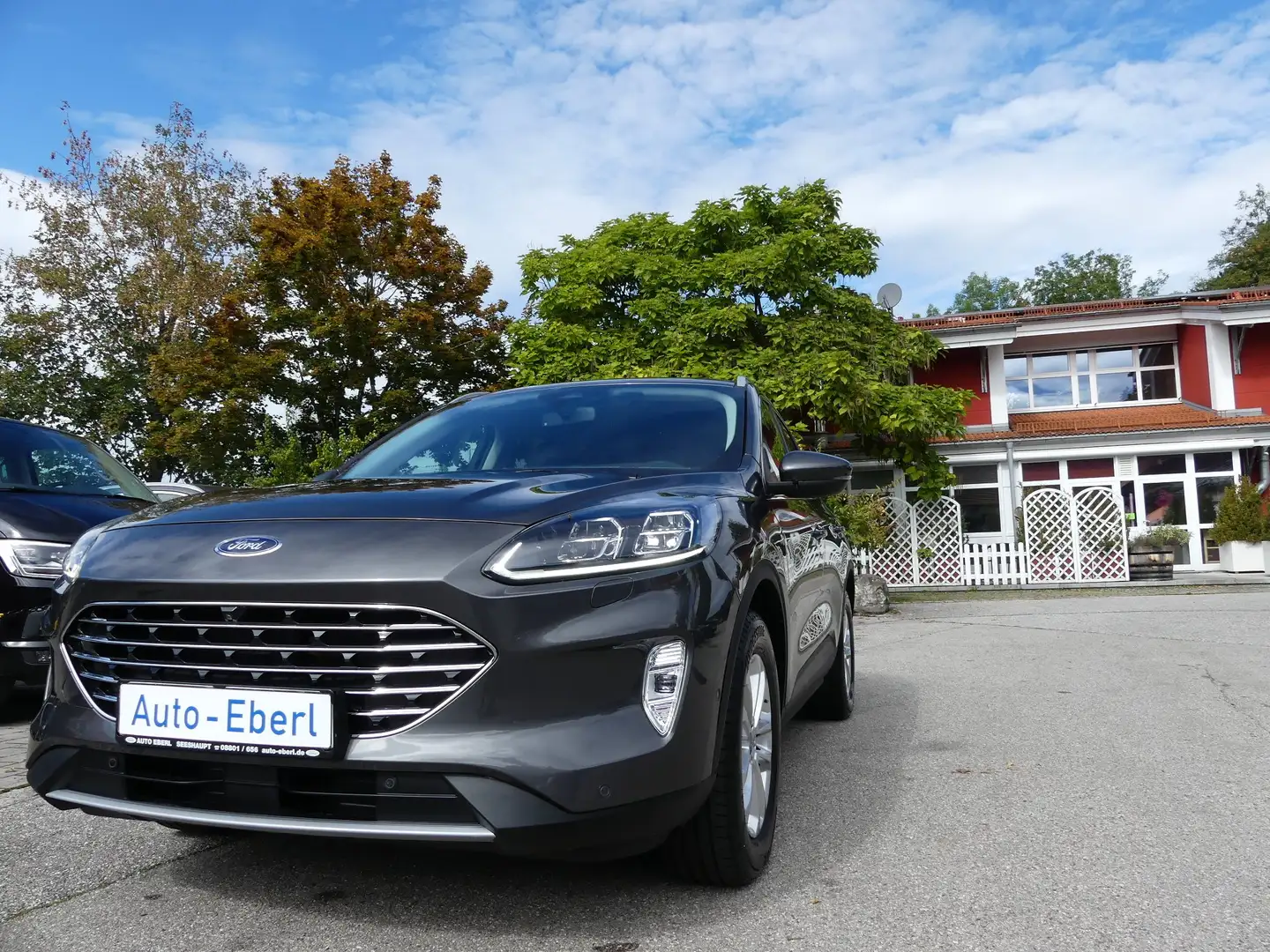Ford Kuga 2.0 EcoBlue 4x4 Aut. TITANIUM X Frontkam/AHK/LED/ Grau - 1