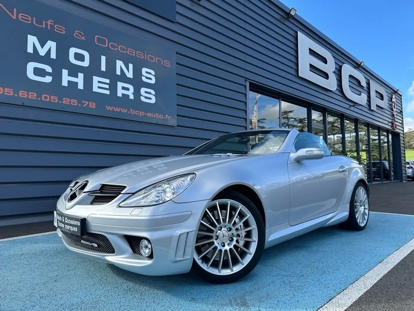 Mercedes-Benz SLK 55 AMG 55 AMG 7GTRO Gris - 1