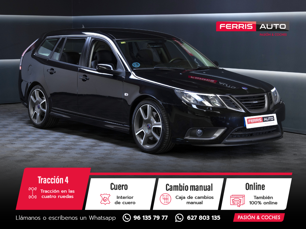 Saab 9-3 Sport Hatch 2.8T V6 Turbo X XWD - foto 1