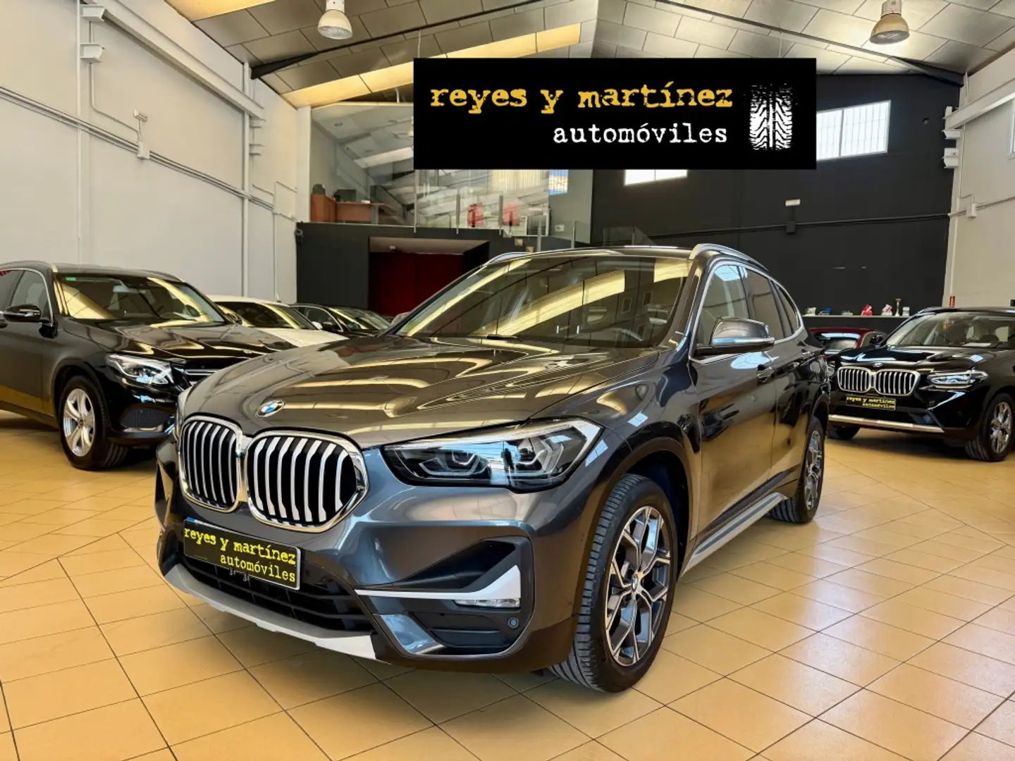 BMW X1 sDrive 18dA Corporate Gris - 1