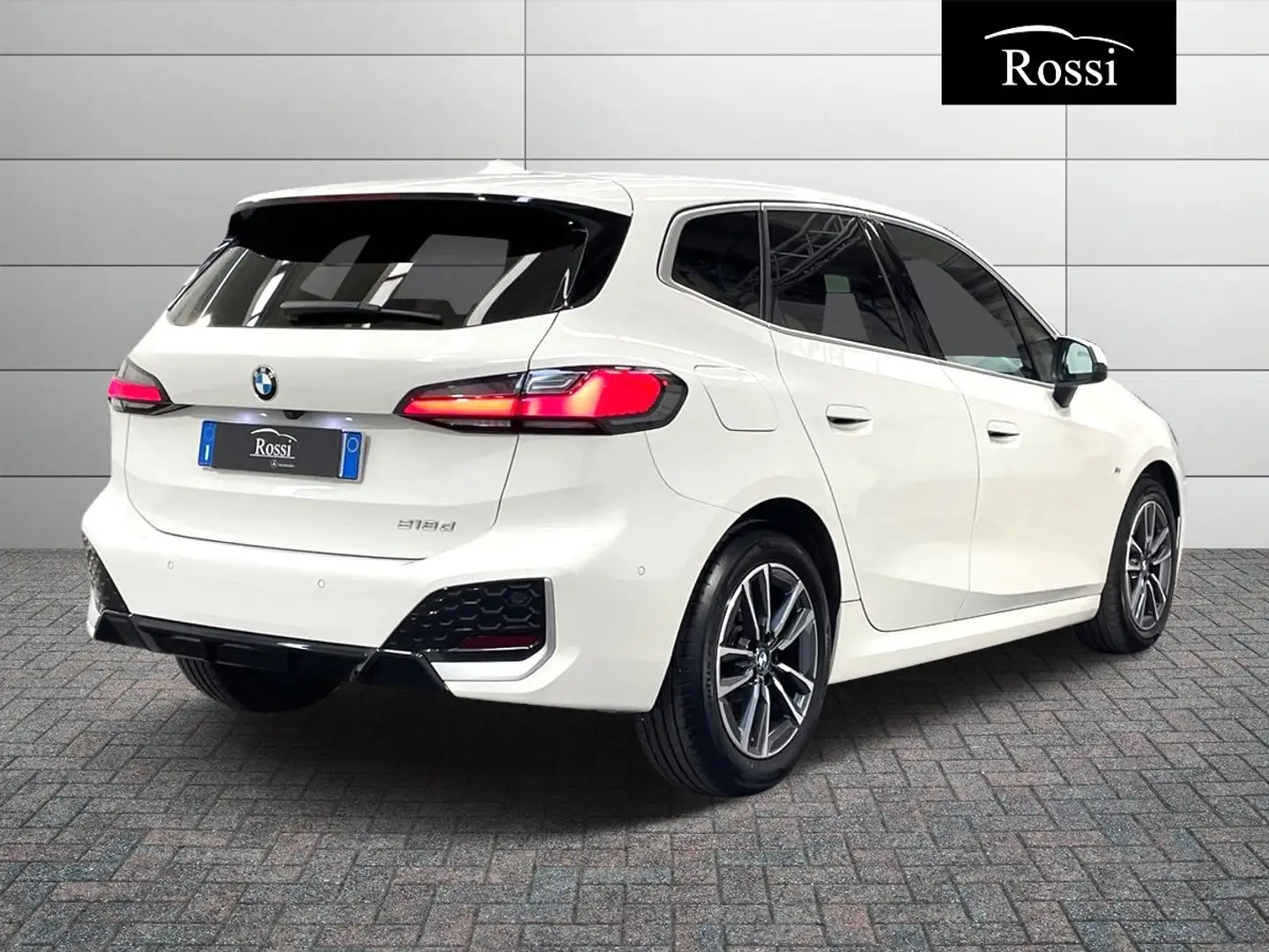 BMW 218 d Active Tourer Msport auto Bianco - 2