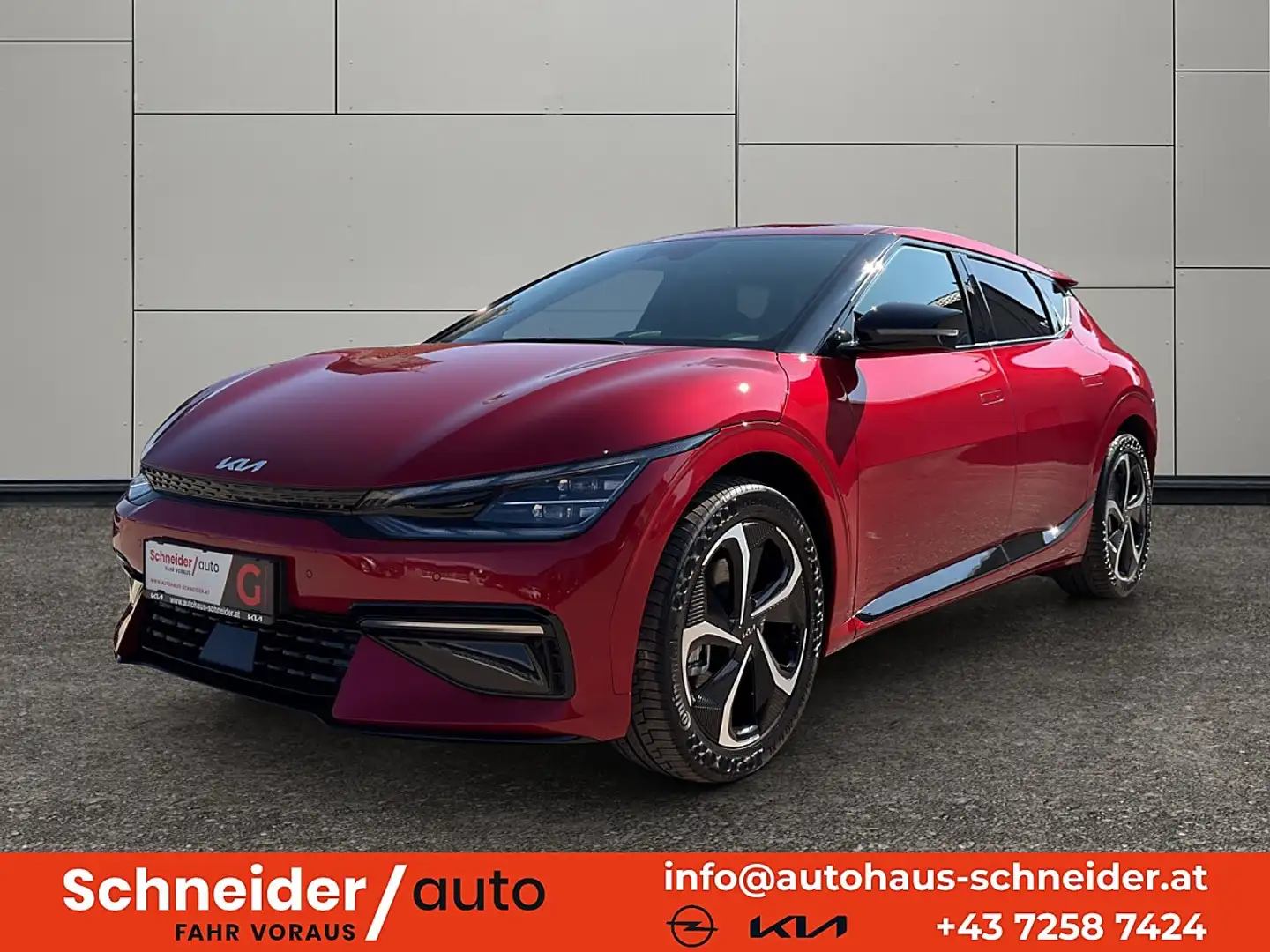 Kia EV6 RWD GT-Line Aut. Rot - 1