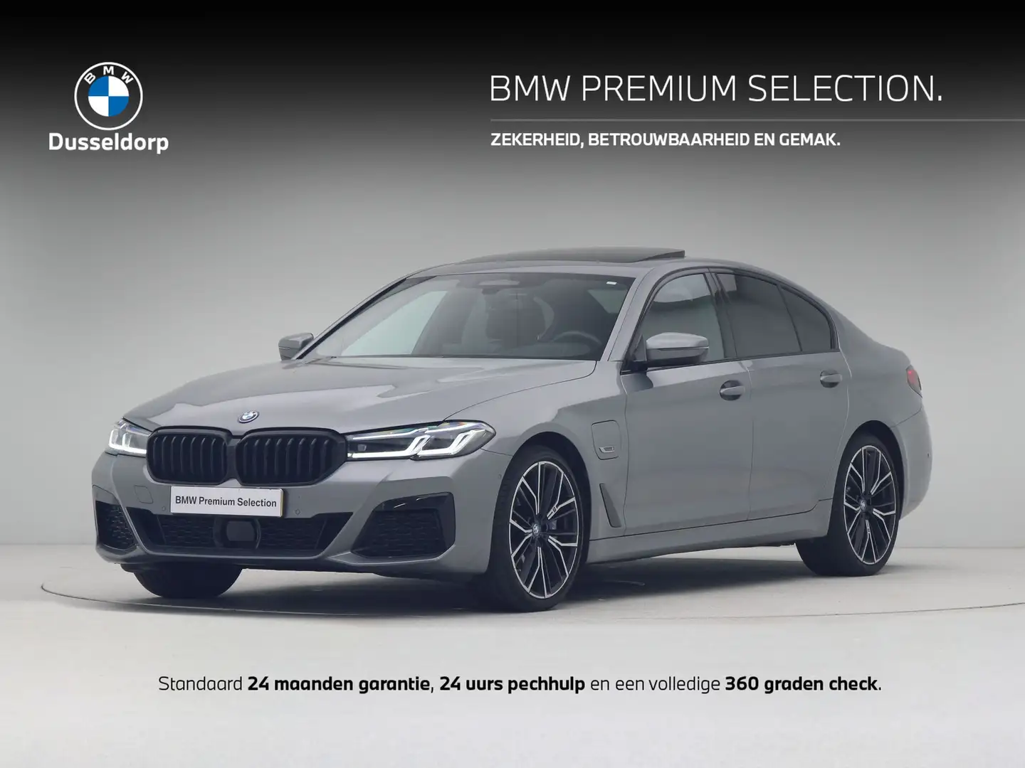BMW 545 5 Serie 545e xDrive M Sport Grijs - 1