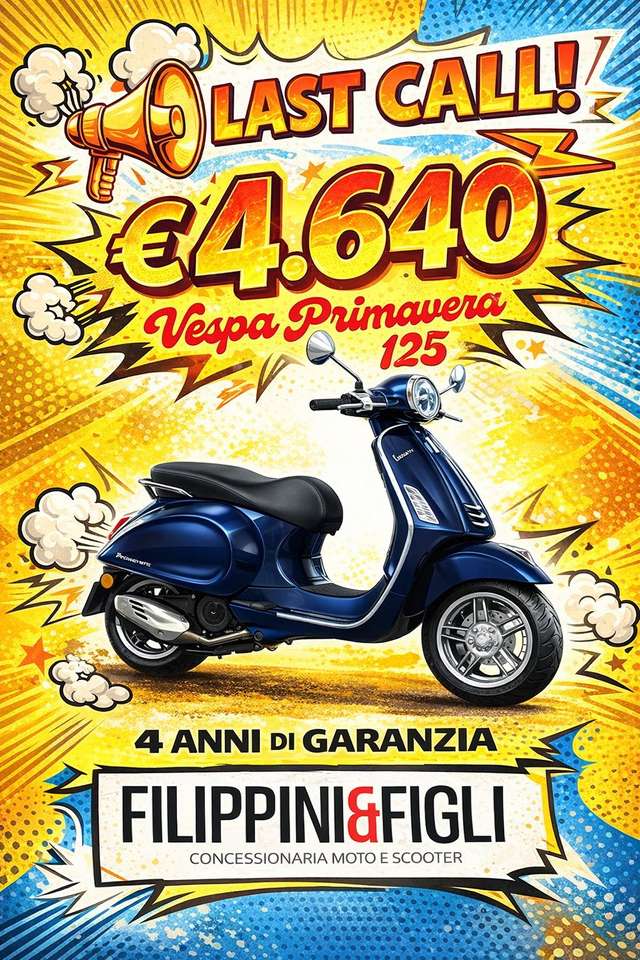 Vespa 125 PRIMAVERA