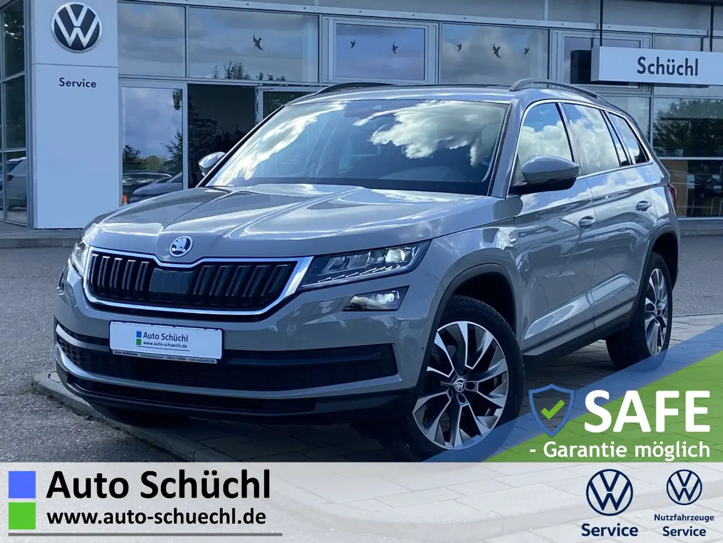 Skoda Kodiaq 2.0 TDI DSG Clever 19"+CANTON+NAVI-COLUMB Grau - 1