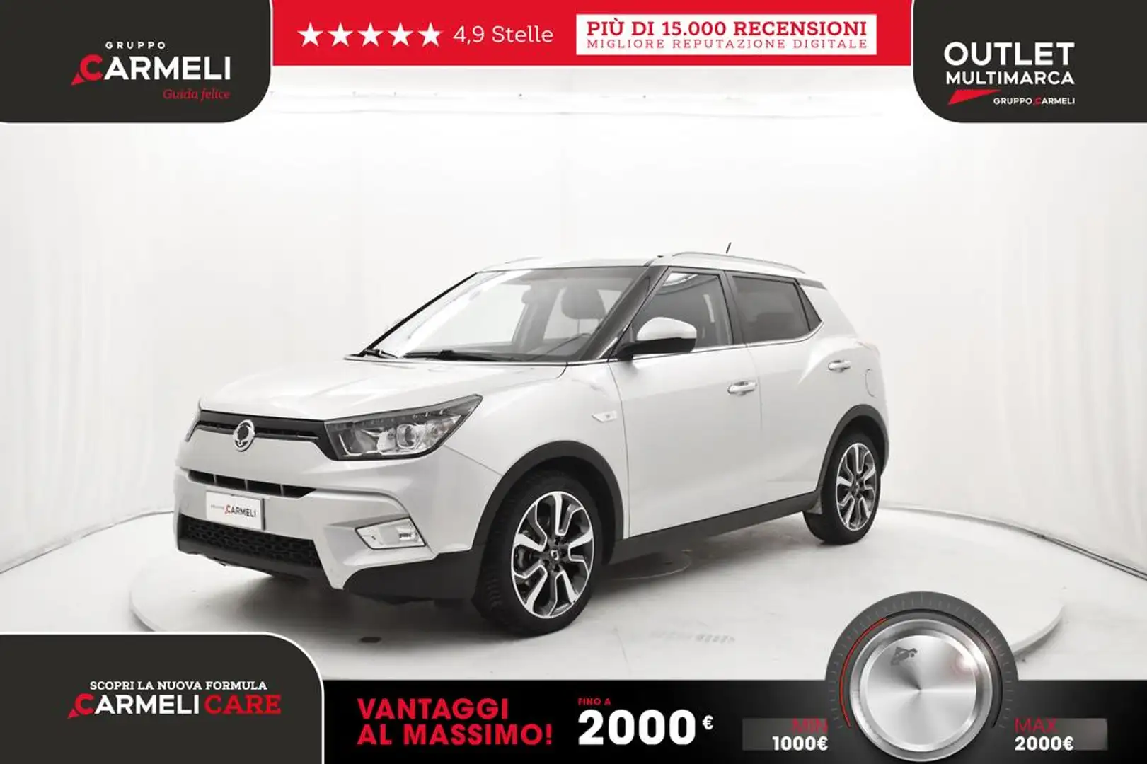 SsangYong Tivoli 1.6d Be 2wd Gris - 1