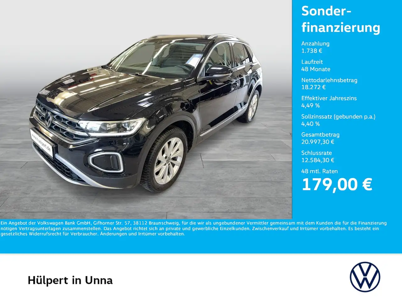 Volkswagen T-Roc 1.0 STYLE ACC NAVI LM17 CARPLAY SITZHEIZ.