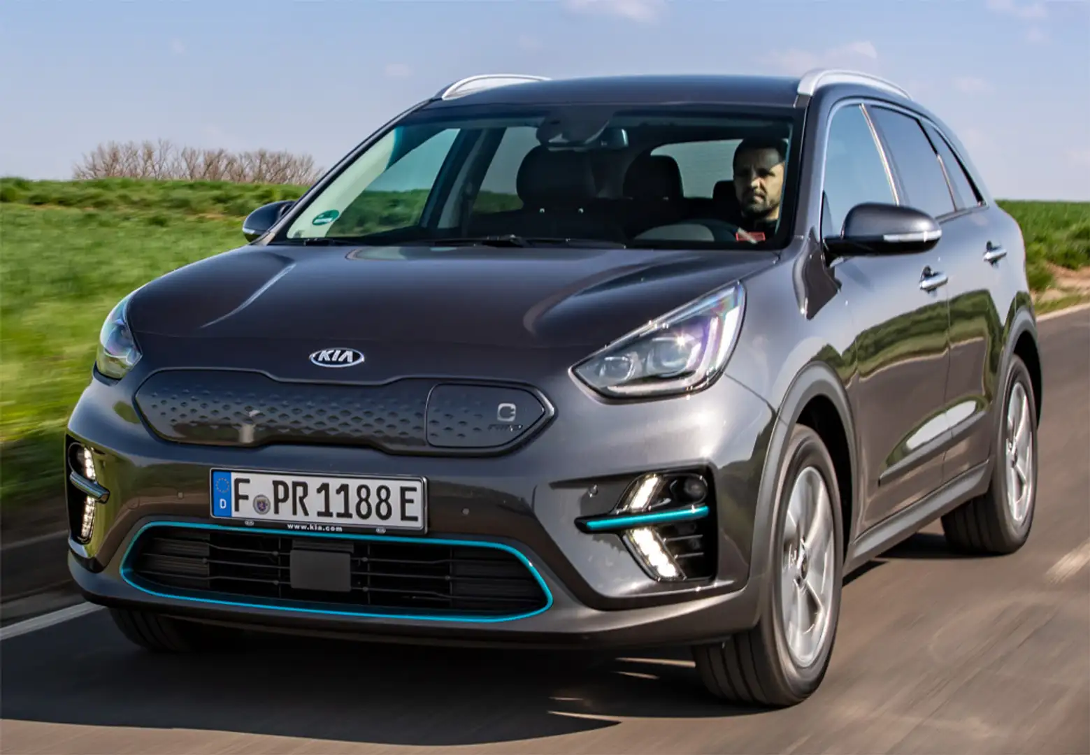 Kia e-Niro Drive Long Range Rojo - 2
