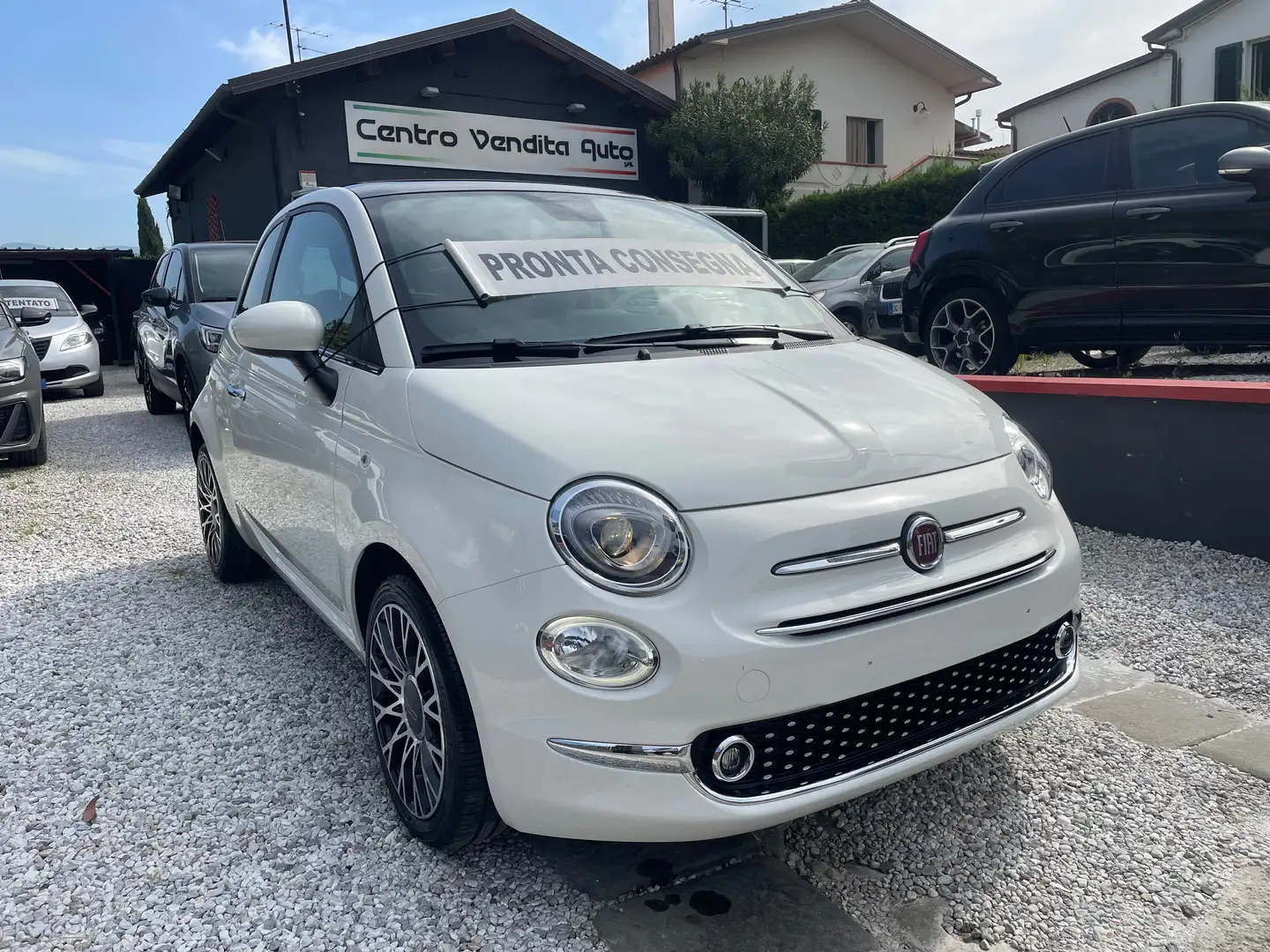 Fiat 500 1.0 70cav HYBRID *CARplay*TFT*PARKTRONIC*FARIfendi Bianco - 1