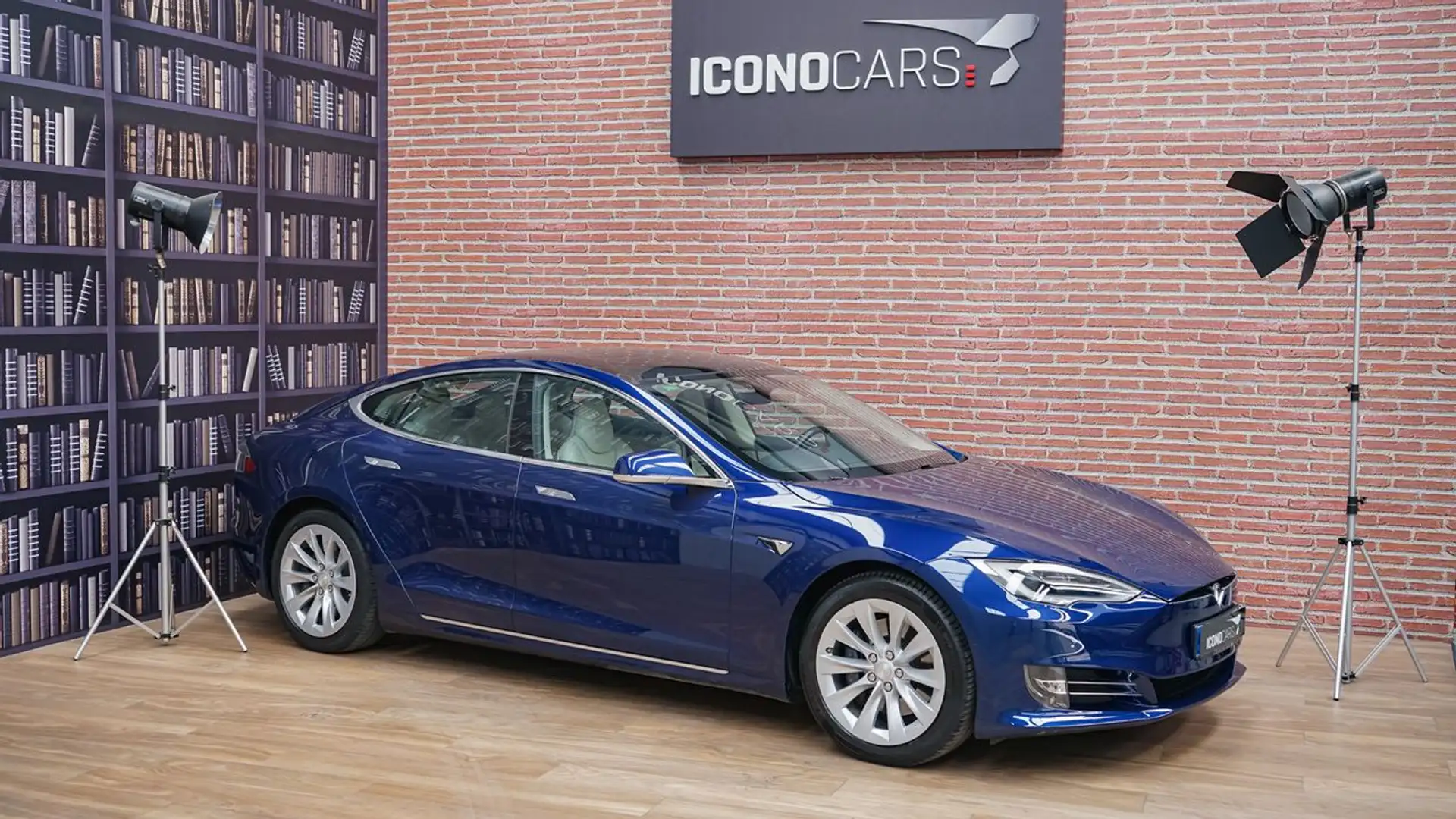 Tesla Model S Gran Autonomía 4WD Azul - 1