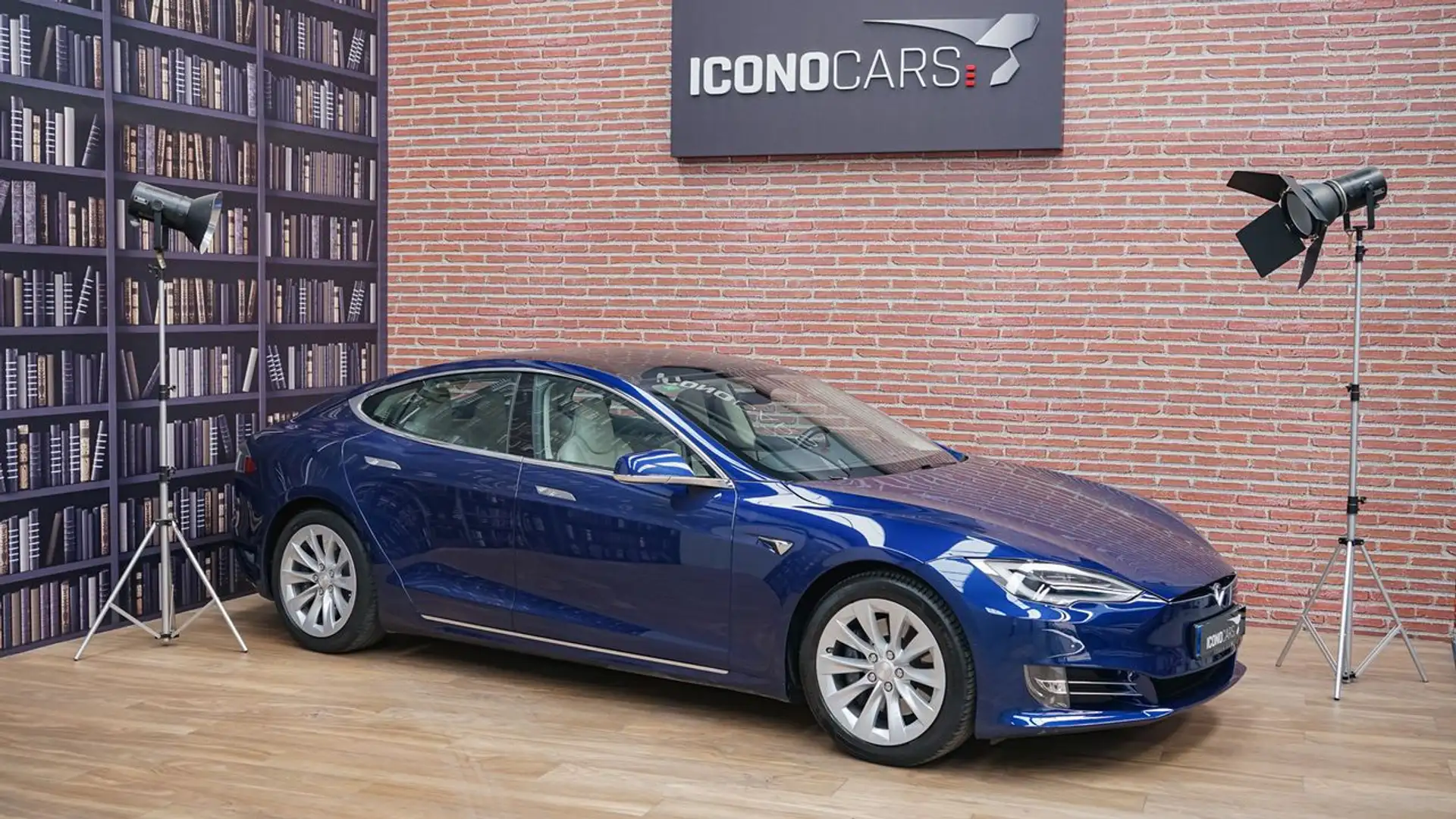 Tesla Model S Gran Autonomía 4WD Azul - 2