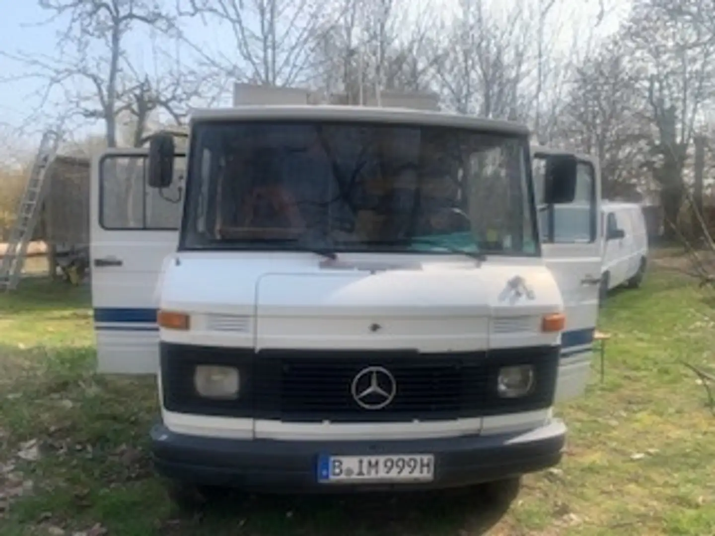 Mercedes-Benz Oldtimer L 407 D-KA , Tür neu 70.000km Diesel Bílá - 2