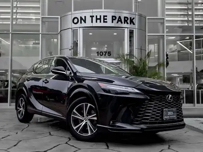 Black 2023 Lexus RX Hybrid SUV / Crossover All-Wheel Drive Automatic