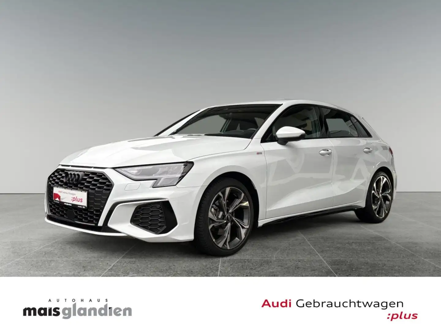 Audi A3 Sportback 35 TFSI S line Smartphone GRA LED Weiß - 1