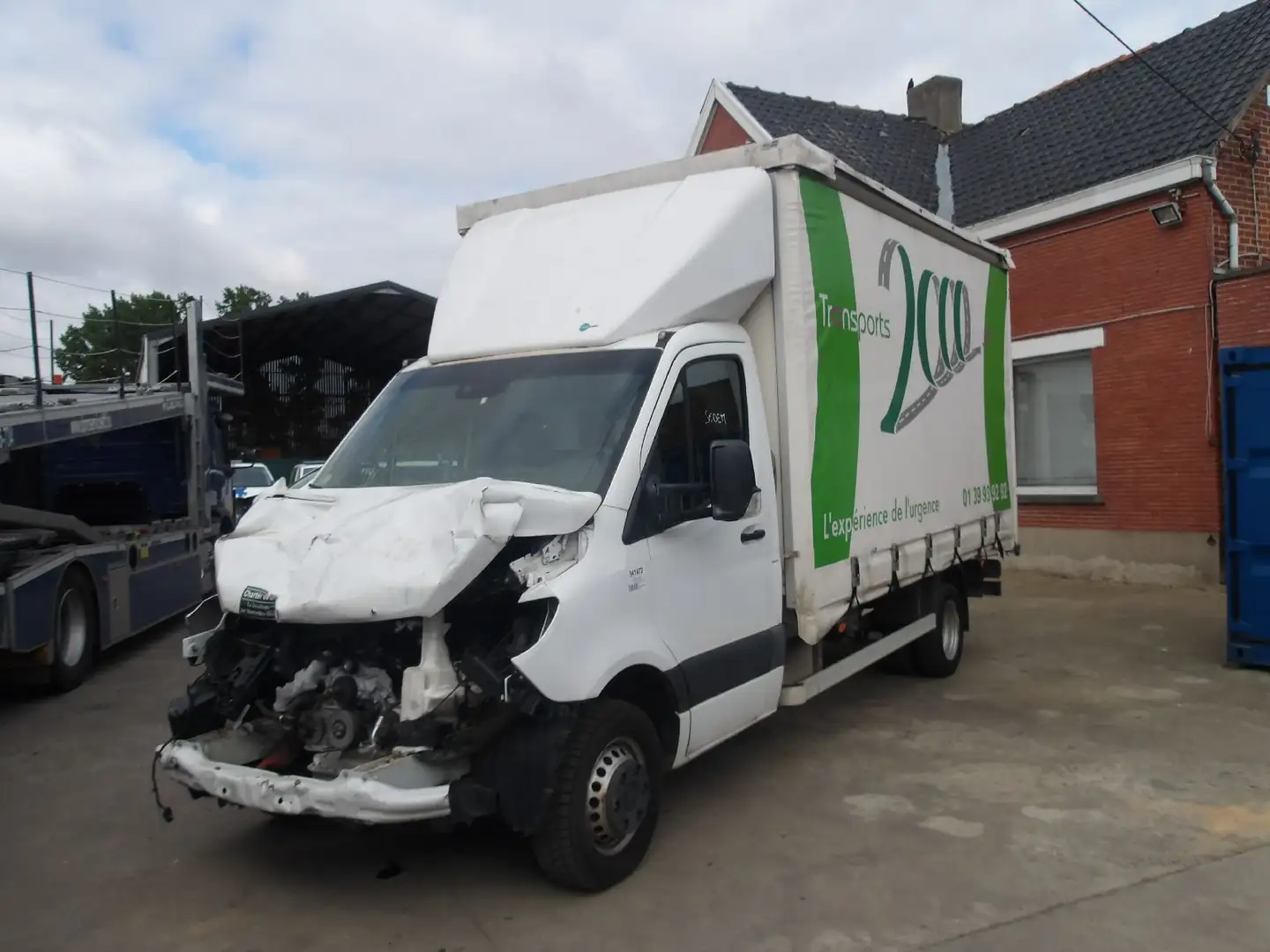 Mercedes-Benz Sprinter 516 Cdi Blanc - 1