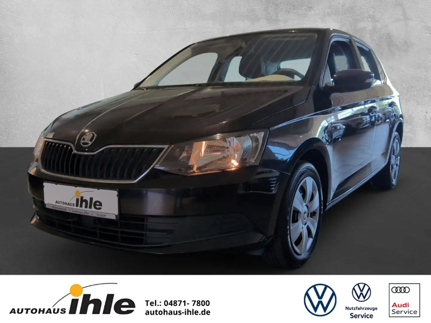 Skoda Fabia Ambition Green Tec 1,0 MPI TEMPOMAT+KLIMA+SITZHEIZ Schwarz - 1
