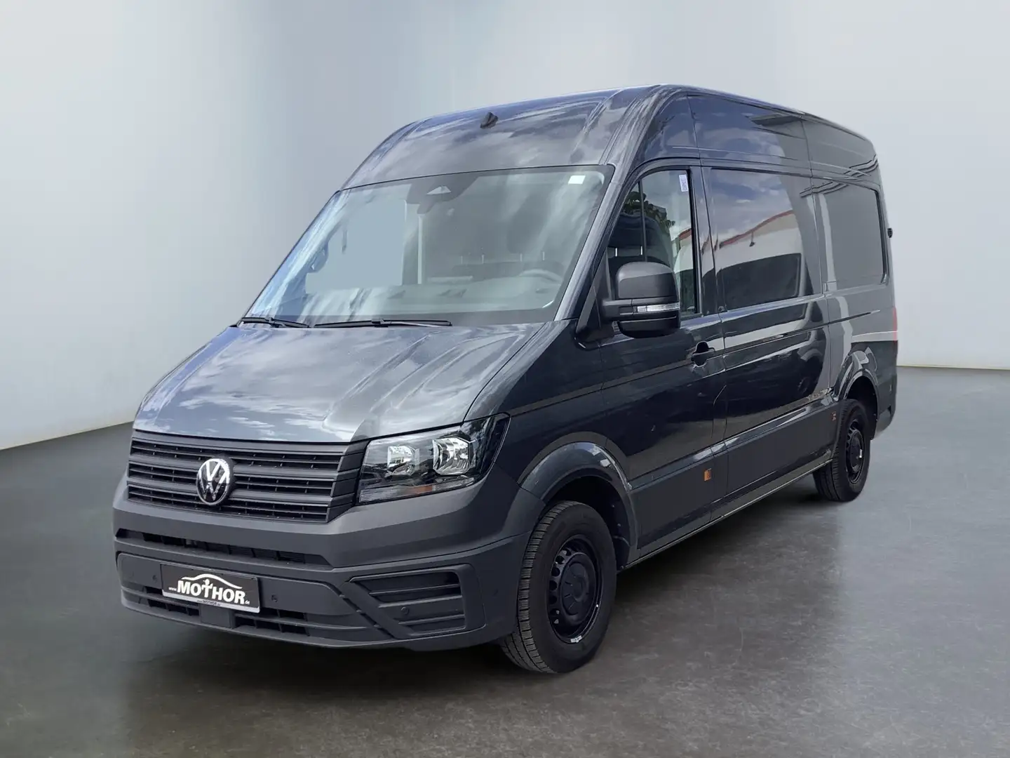 Volkswagen Crafter 35 Kasten Lang Hochdach TDI Klima AHK Gris - 2