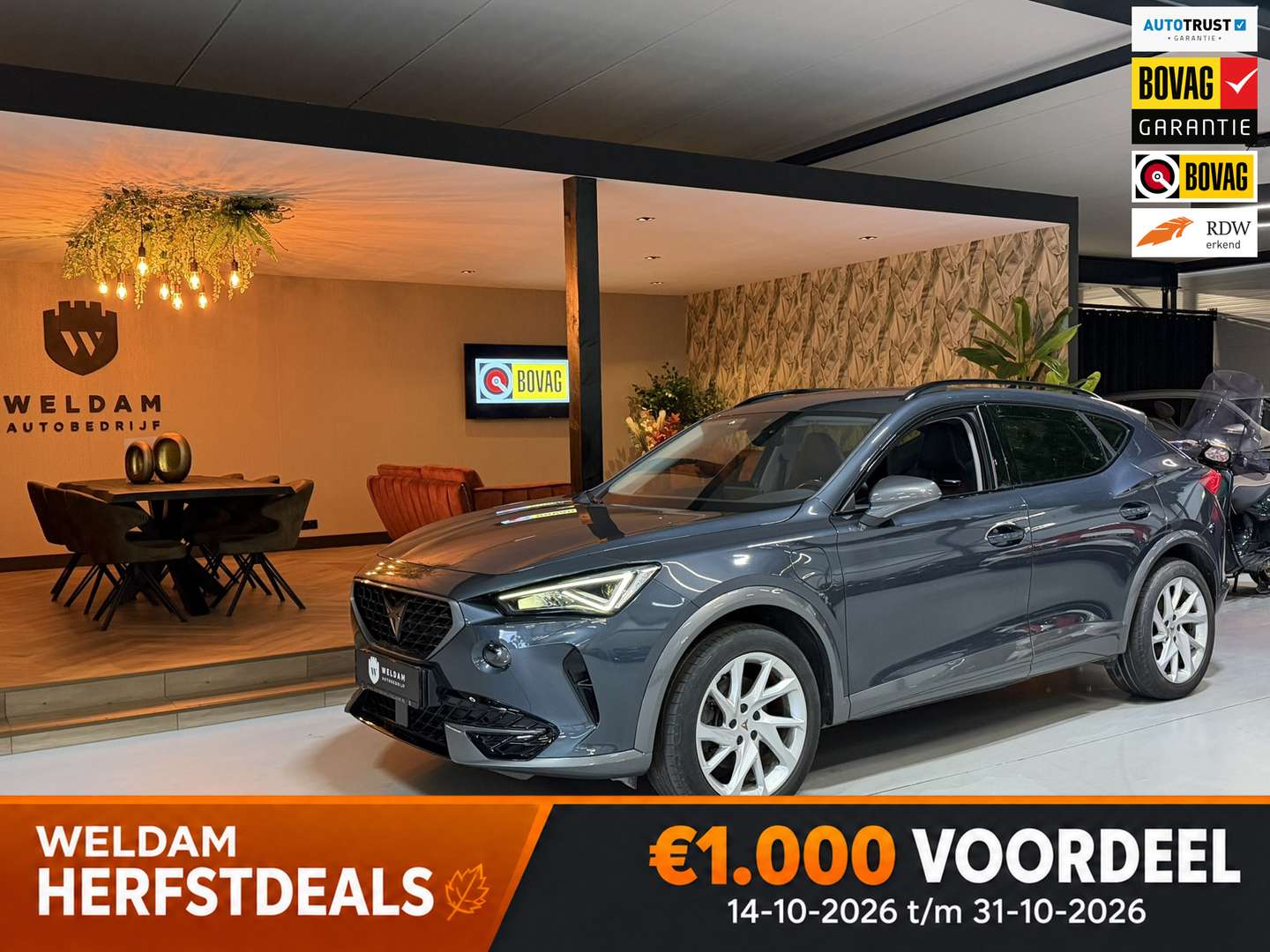 Cupra Formentor nuo 414 €/ mėn Benzinas/Elektra 2022m. Kita Automatinė