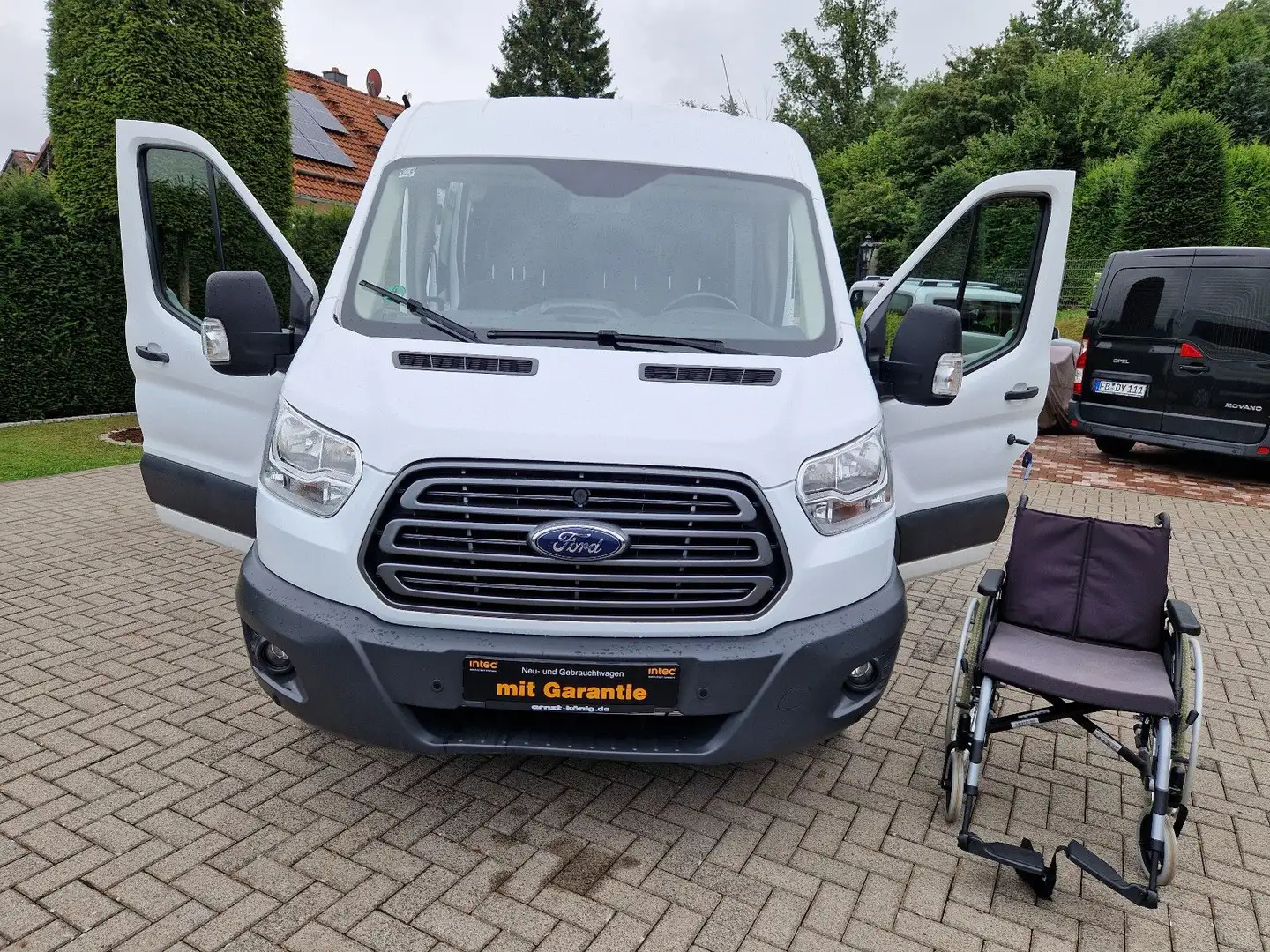 Ford Transit Kombi 350 L3 Trend*BGG*5Sitzer*el.Rampe* Blanco - 2