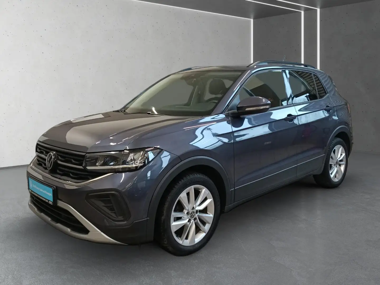 Volkswagen T-Cross 1.0 TSI LIFE DSG LED*NAV*ACC*RFK*App-Co. Grau - 2