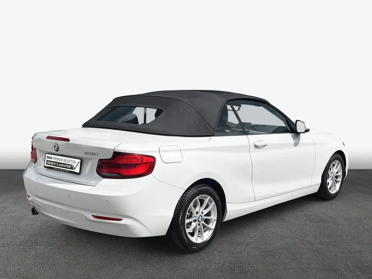 BMW 218 i Cabrio Aut. Advantage *SHZ*Navi* Blanc - 2